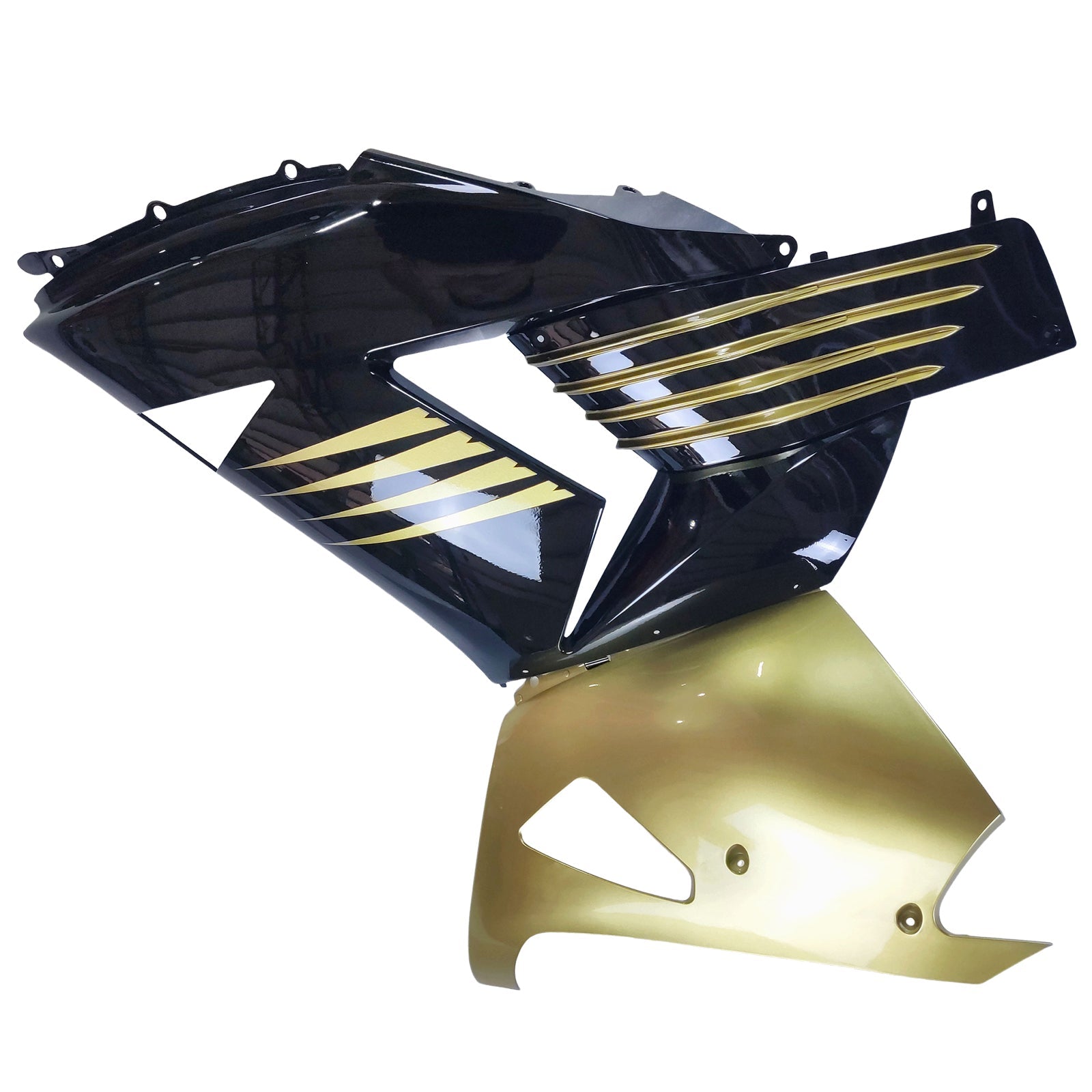 Amotopart Kawasaki ZX14R 2006-2011 Kit Carénage Carrosserie Plastique ABS