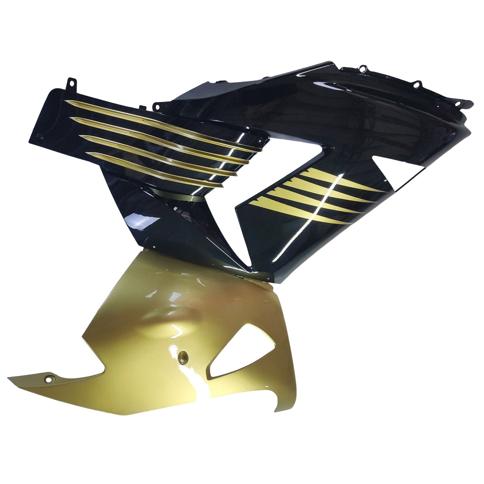 Amotopart Kawasaki ZX14R 2006-2011 Kit Carénage Carrosserie Plastique ABS