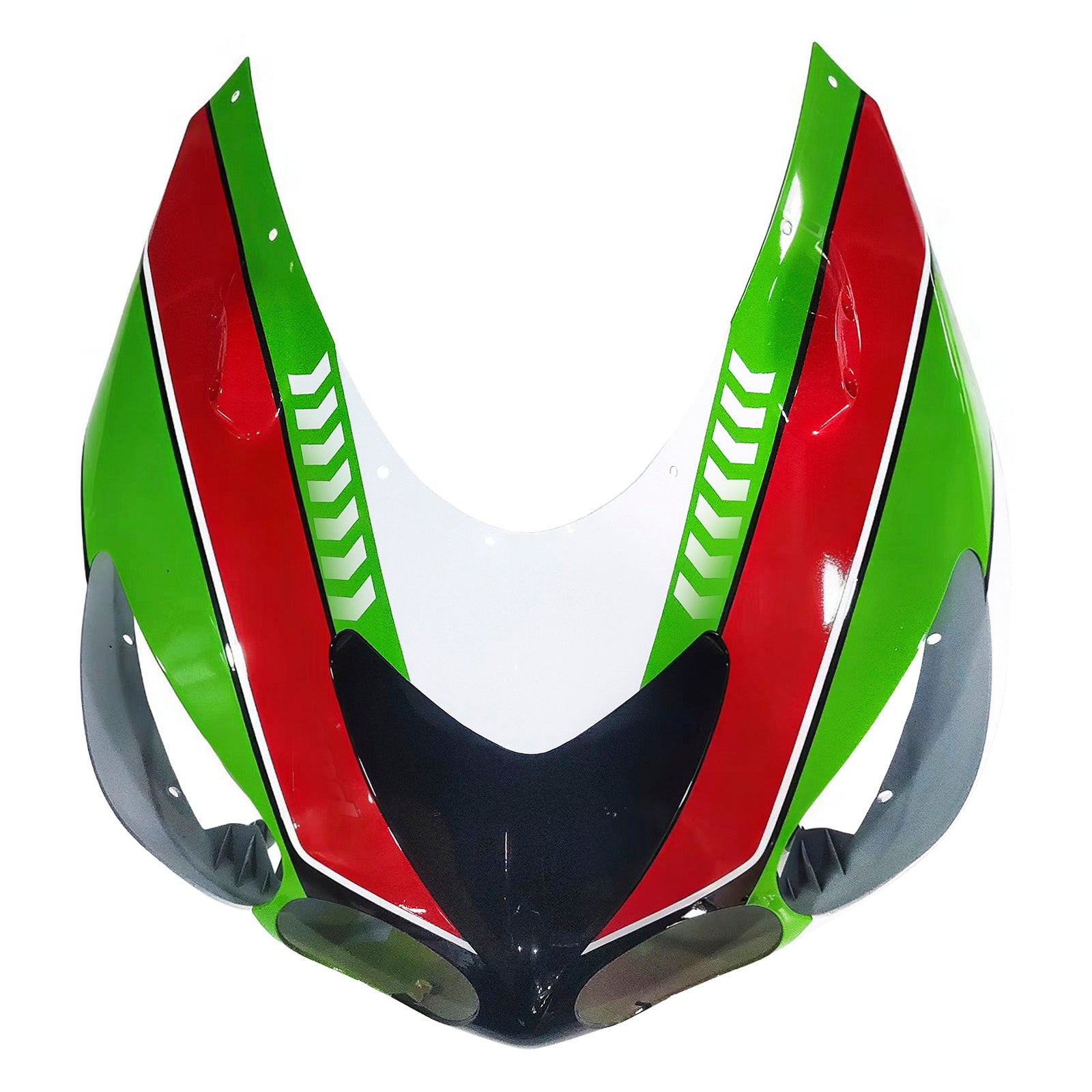 Amotopart Kawasaki ZX14R 2006-2011 Kit Carénage Carrosserie Plastique ABS