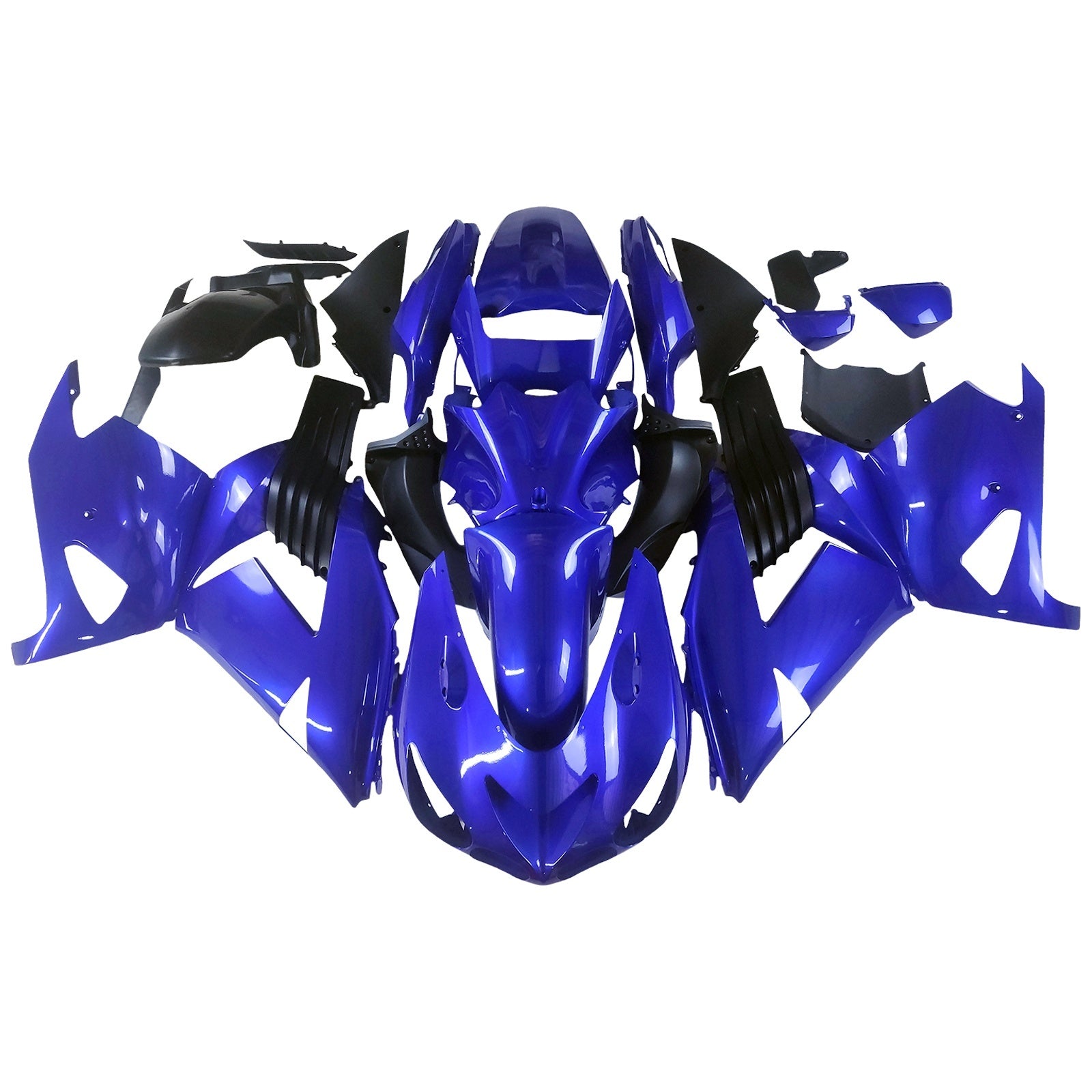 Amotopart Kawasaki ZX14R 2006-2011 Kit Carrosserie plastični abs