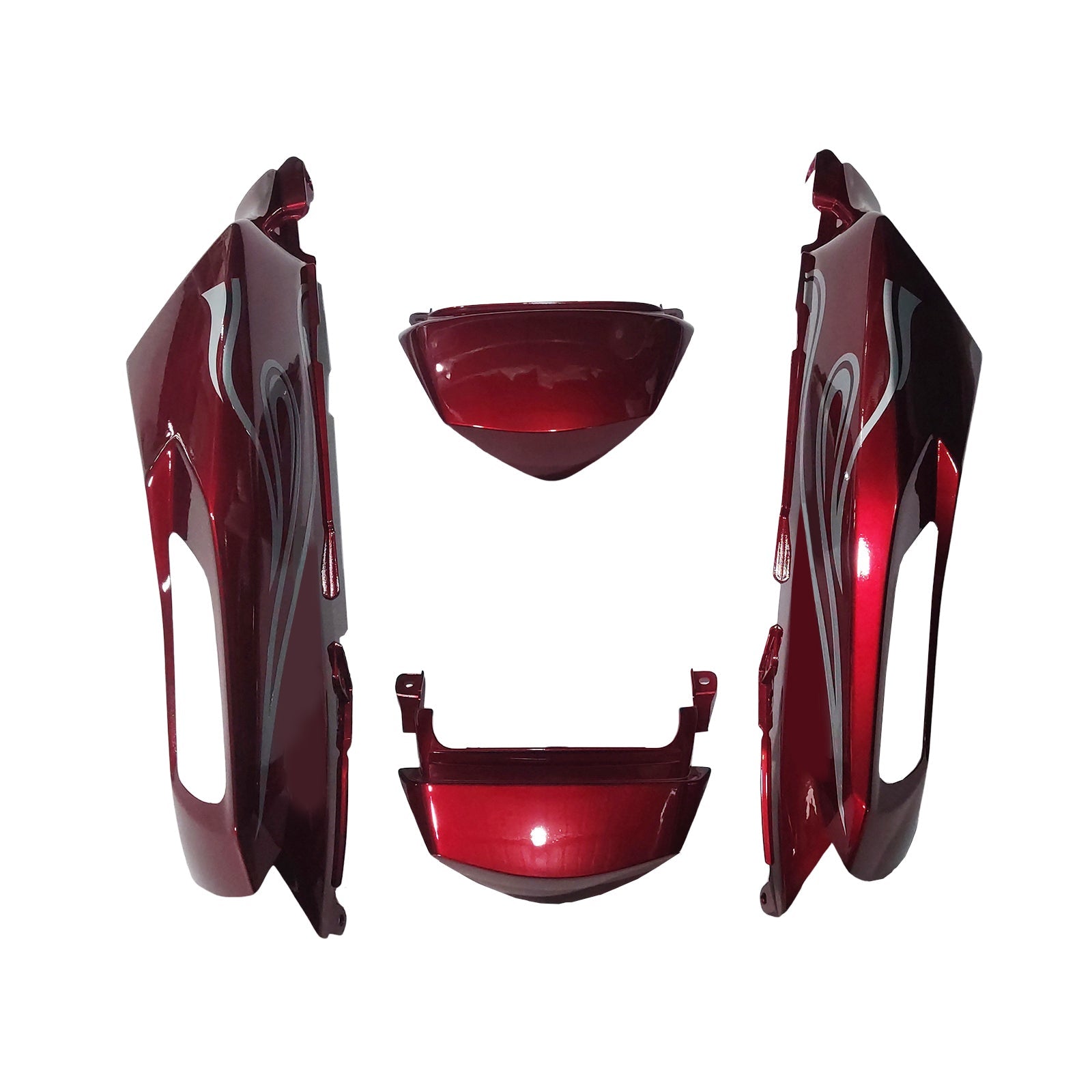 Kit de carénage d'injection Kawasaki ZX14R ZZR1400 2006-2011