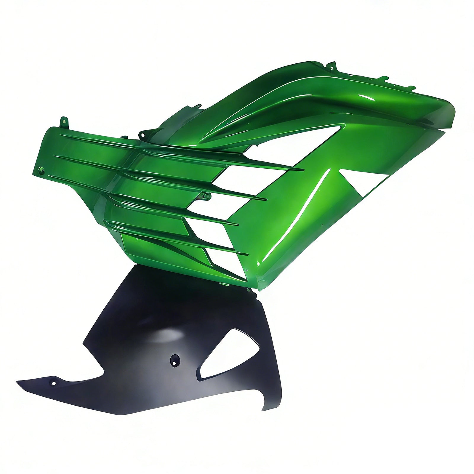 Amotopart pour Ninja ZX14R 2012-2021 carénage de carrosserie vert ABS moulé par Injection plastique ensemble 6 # générique