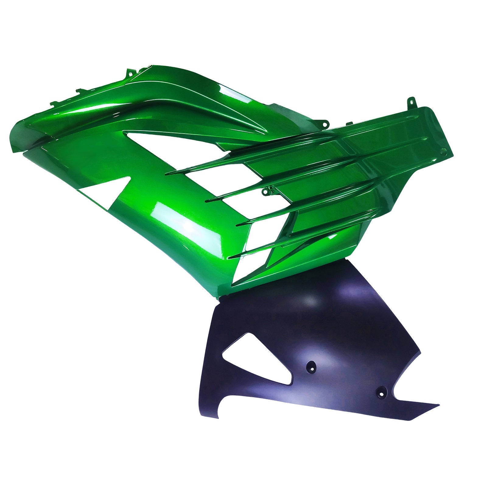 Amotopart pour Ninja ZX14R 2012-2021 carénage de carrosserie vert ABS moulé par Injection plastique ensemble 6 # générique