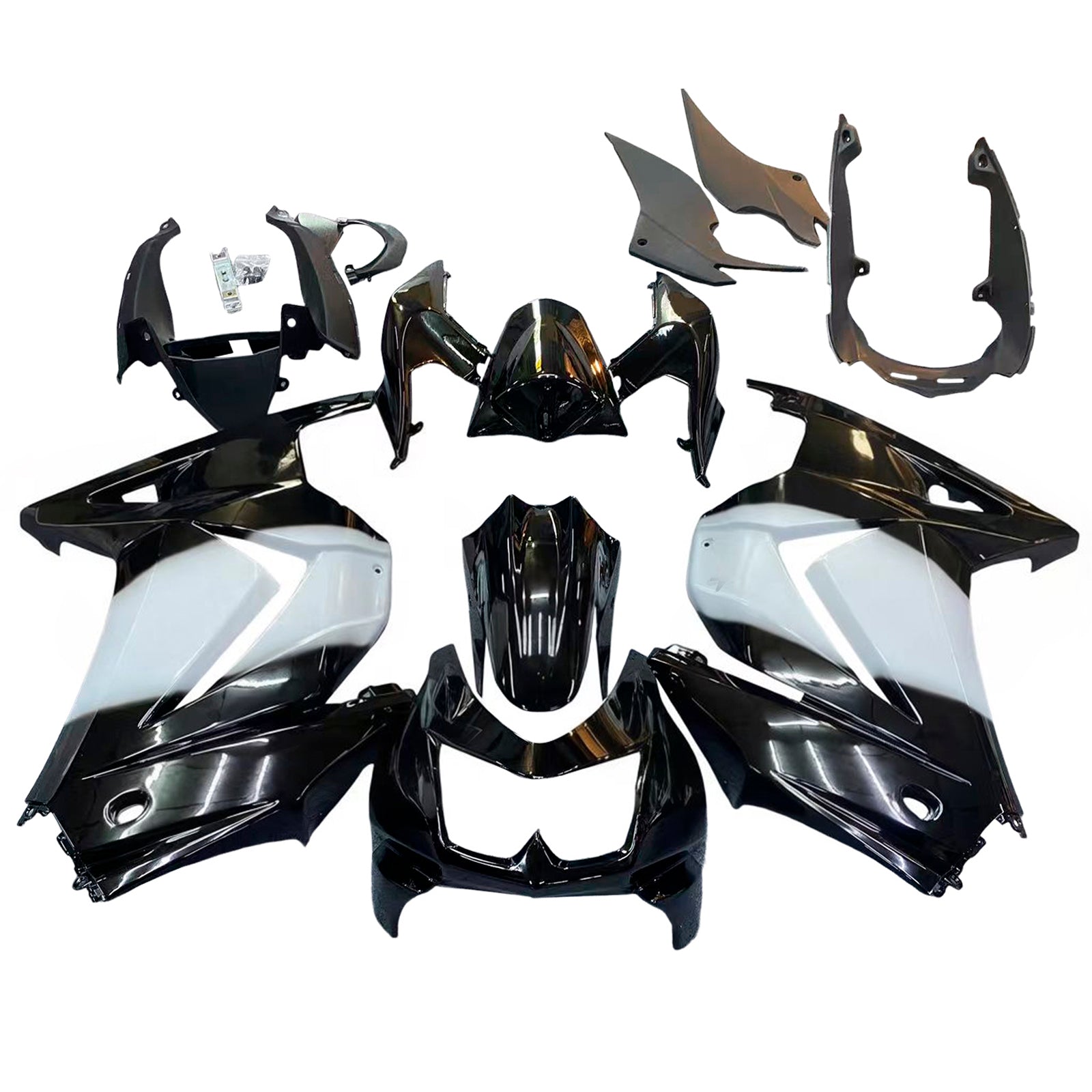 Kawasaki EX250 Ninja250R 2008-2012 ABS-muovinen Fairing Kit