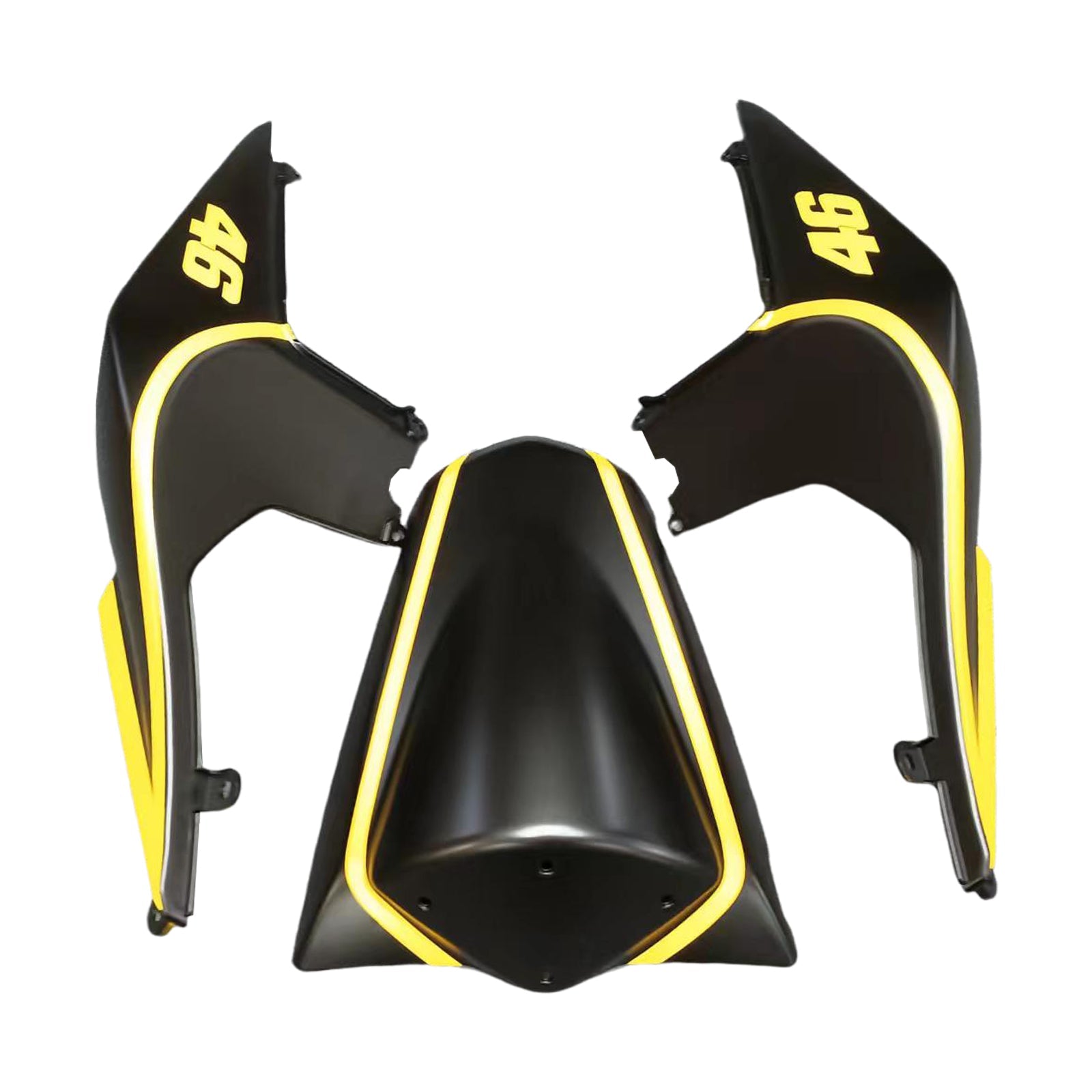 Kit de carénage d'injection Kawasaki EX250 Ninja250R 2008-2012, carrosserie en plastique ABS