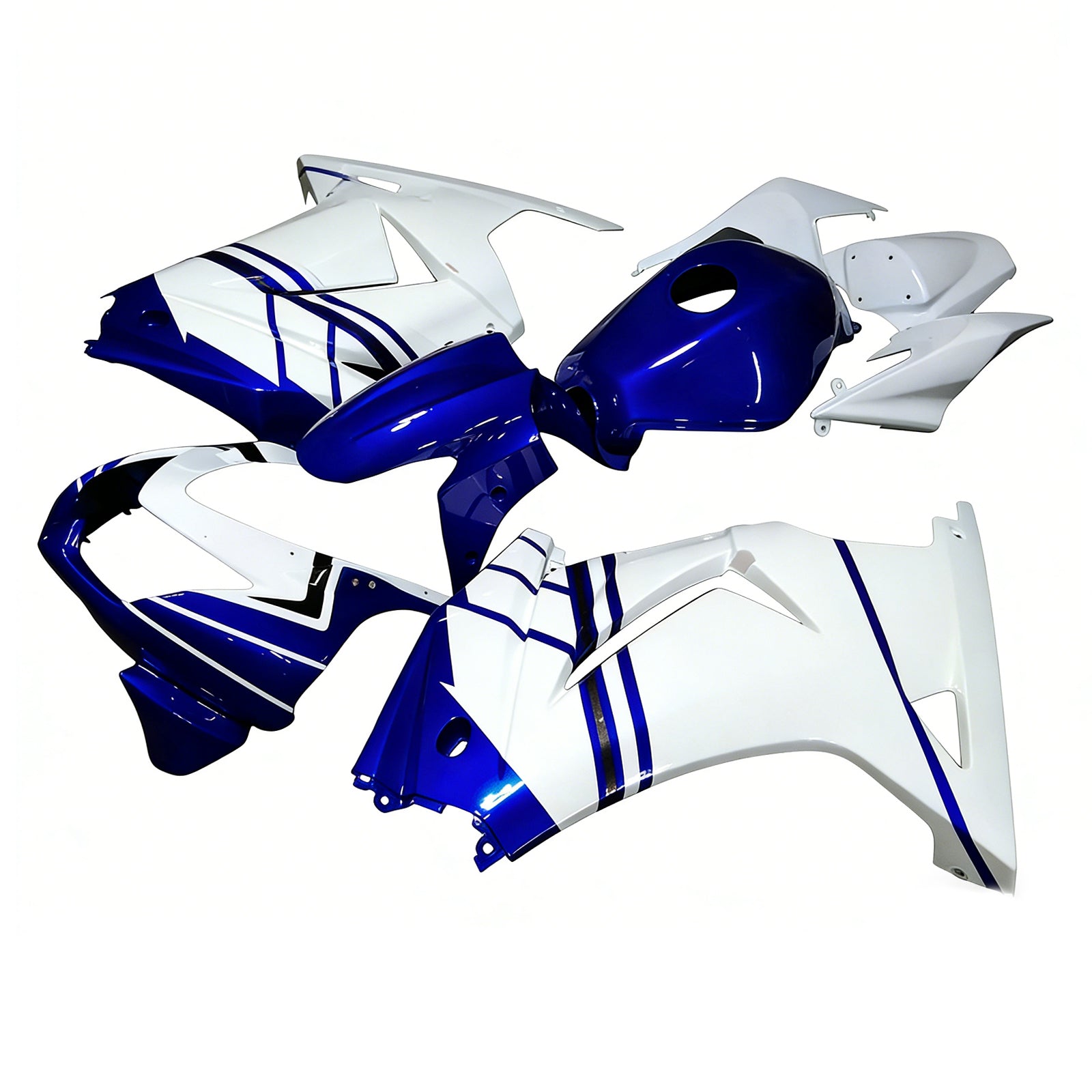 Kit de carénage d'injection Kawasaki EX250 Ninja250R, carrosserie en plastique, 2008 – 2012