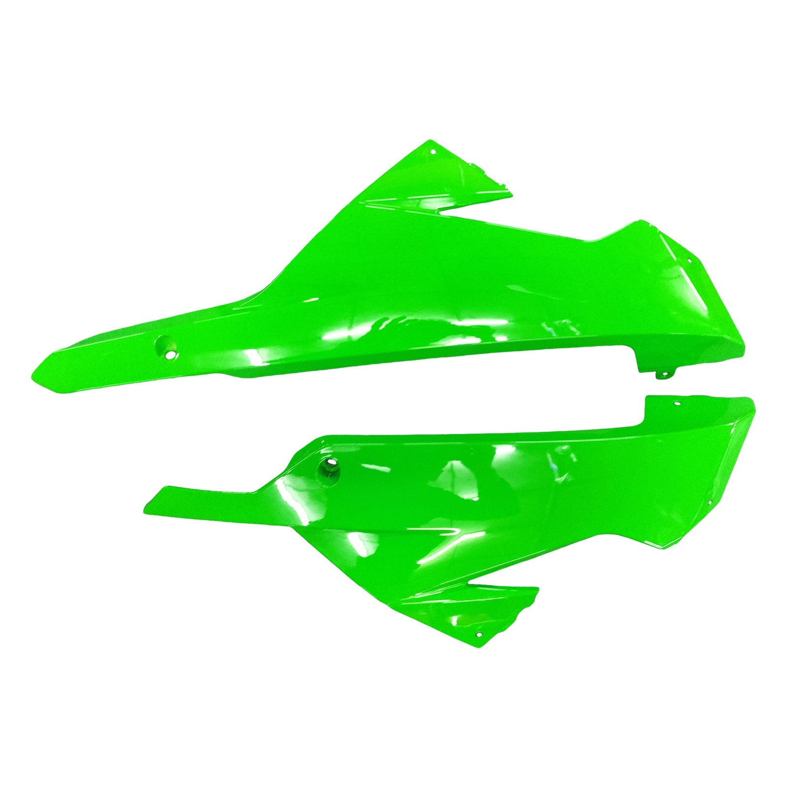Amotopart Carene 2013-2017 Plastiche Kawasaki Ninja 300R EX300R Verde Nero Ninja Generico