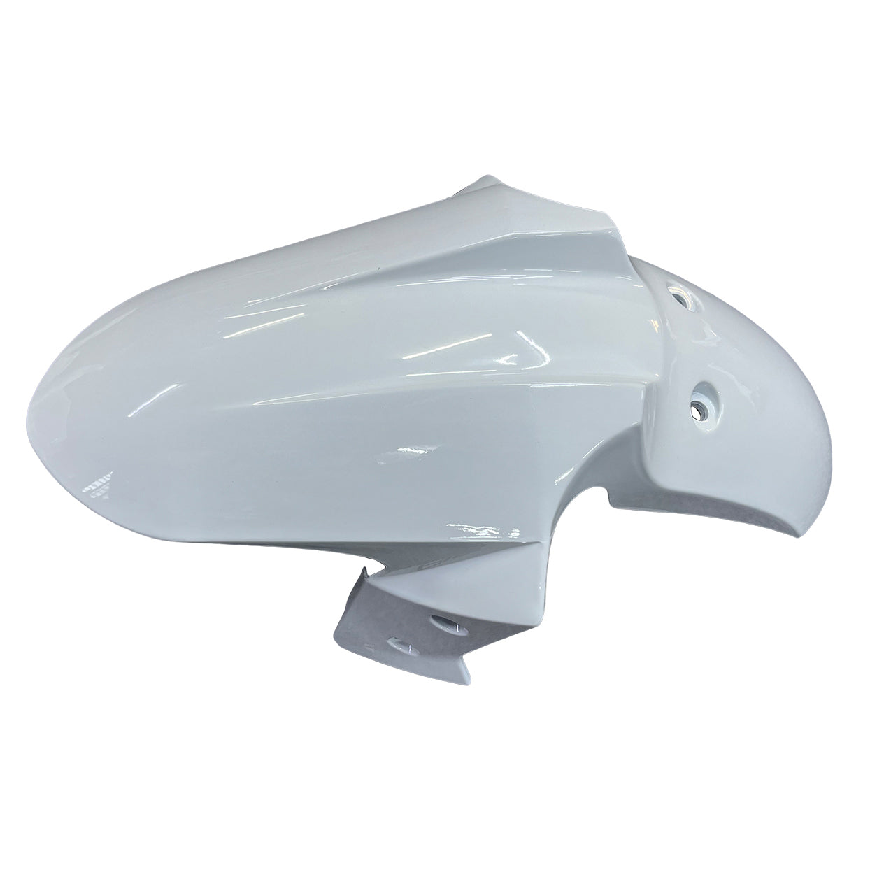 Amotopart Ninja 300R EX300R 2013-2017 Carenado de carrocería de arte blanco Plástico ABS moldeado por inyección 6# Genérico