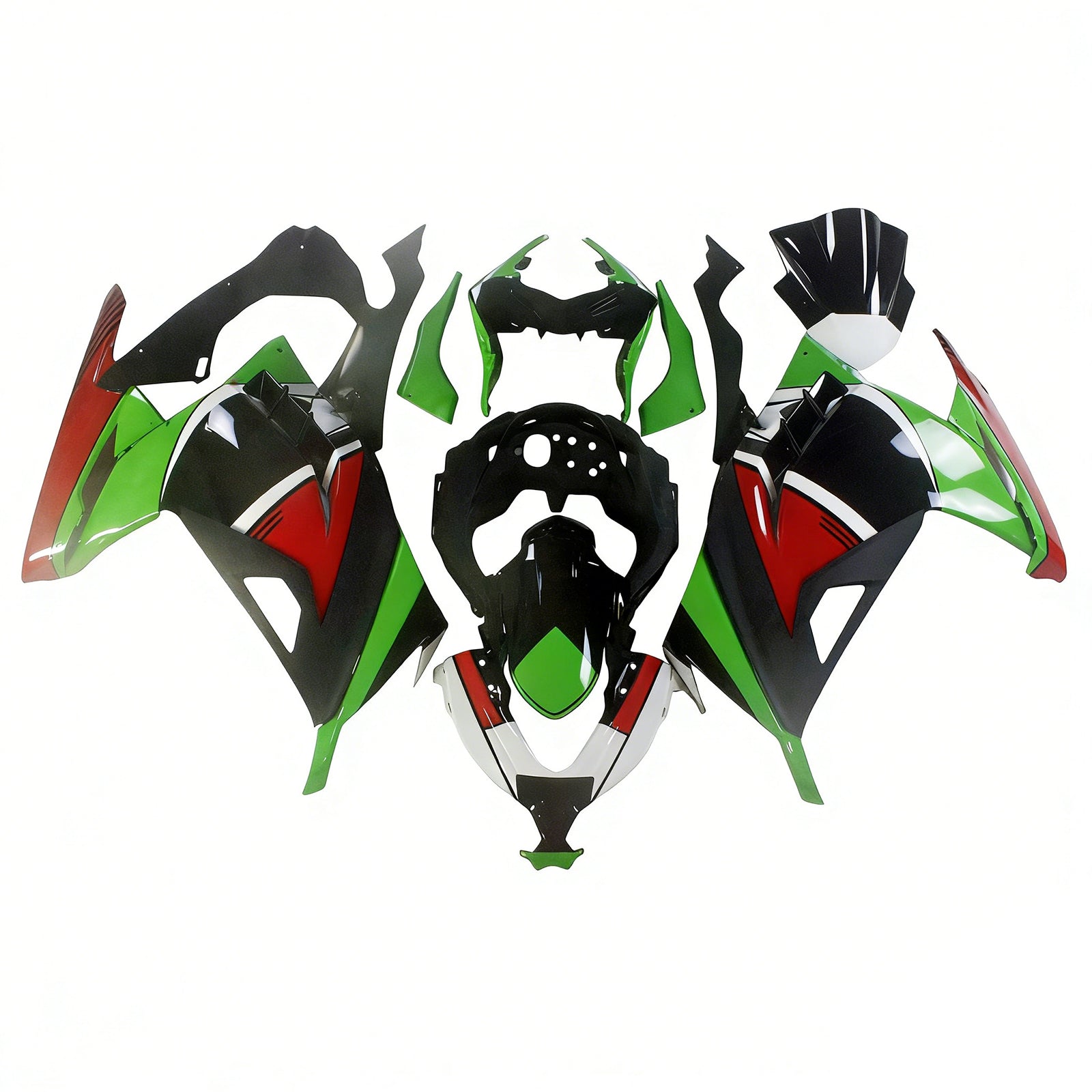 2013-2017 Kawasaki EX300 / Ninja 300 ABS muovinen korin ruiskutussuojasarja