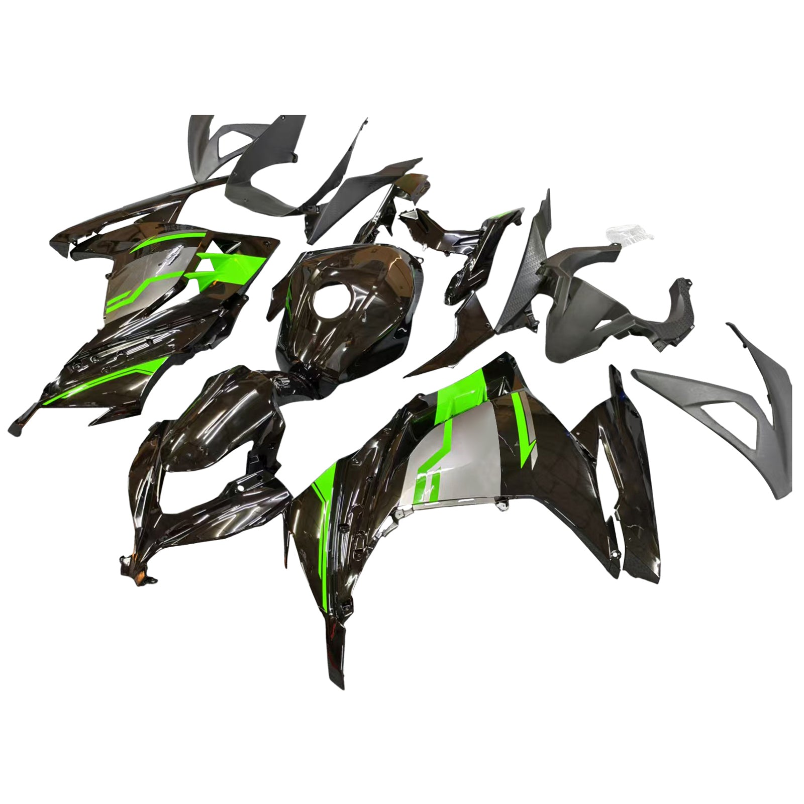 ABS Plastic Fairing Zestaw dla Kawasaki EX300 NINJA 300R 2013-2024