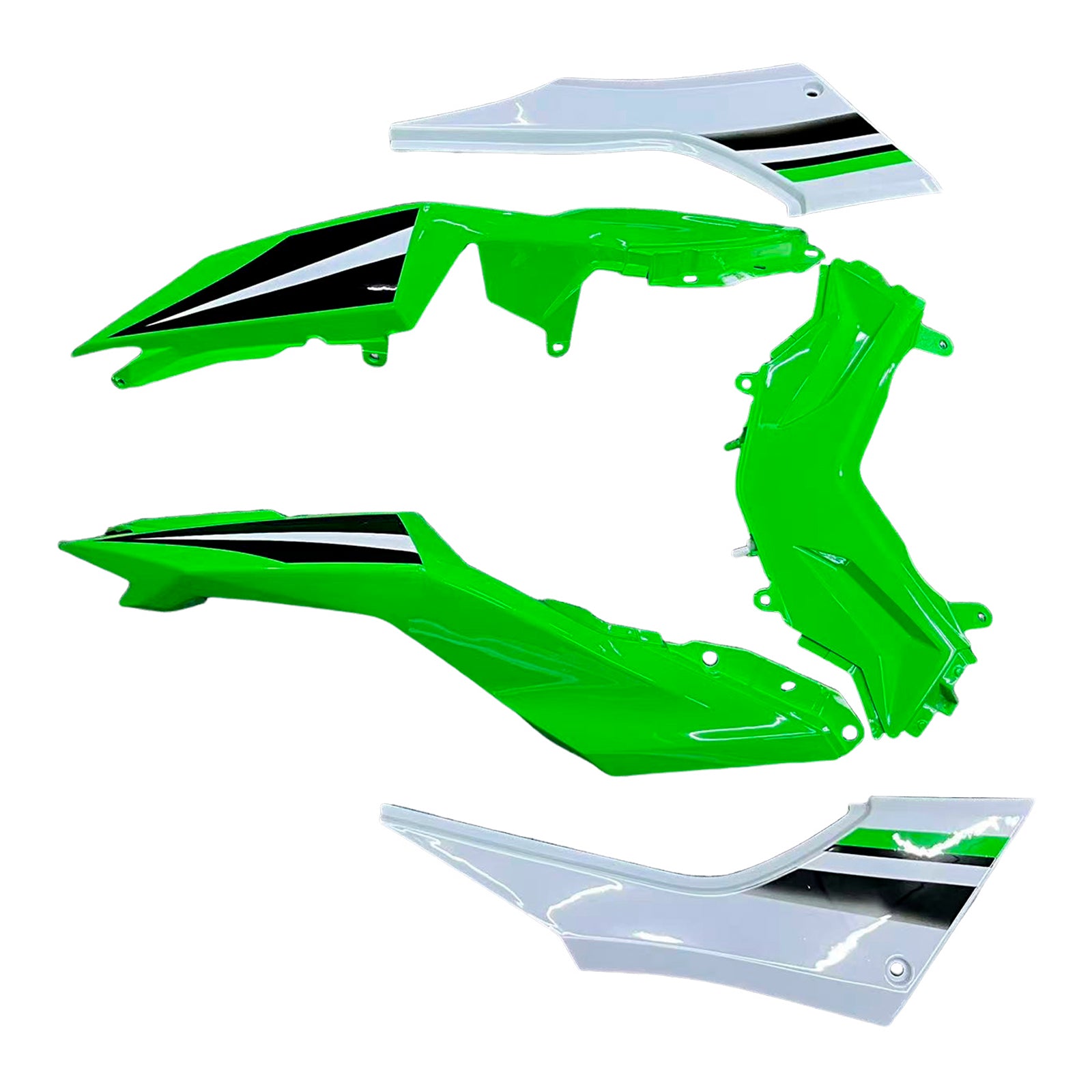 Amotopart Kawasaki EX300/Ninja 300 2013-2017 ABS muovinen korirakennesarja