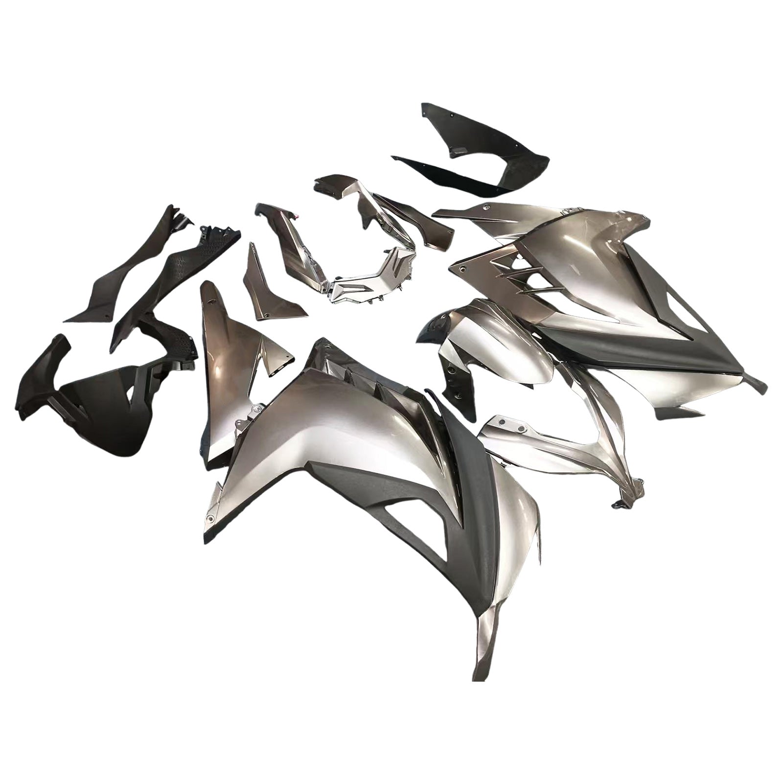 Amotopart Kawasaki EX300/Ninja 300 2013-2017 ABS muovinen korirakennesarja