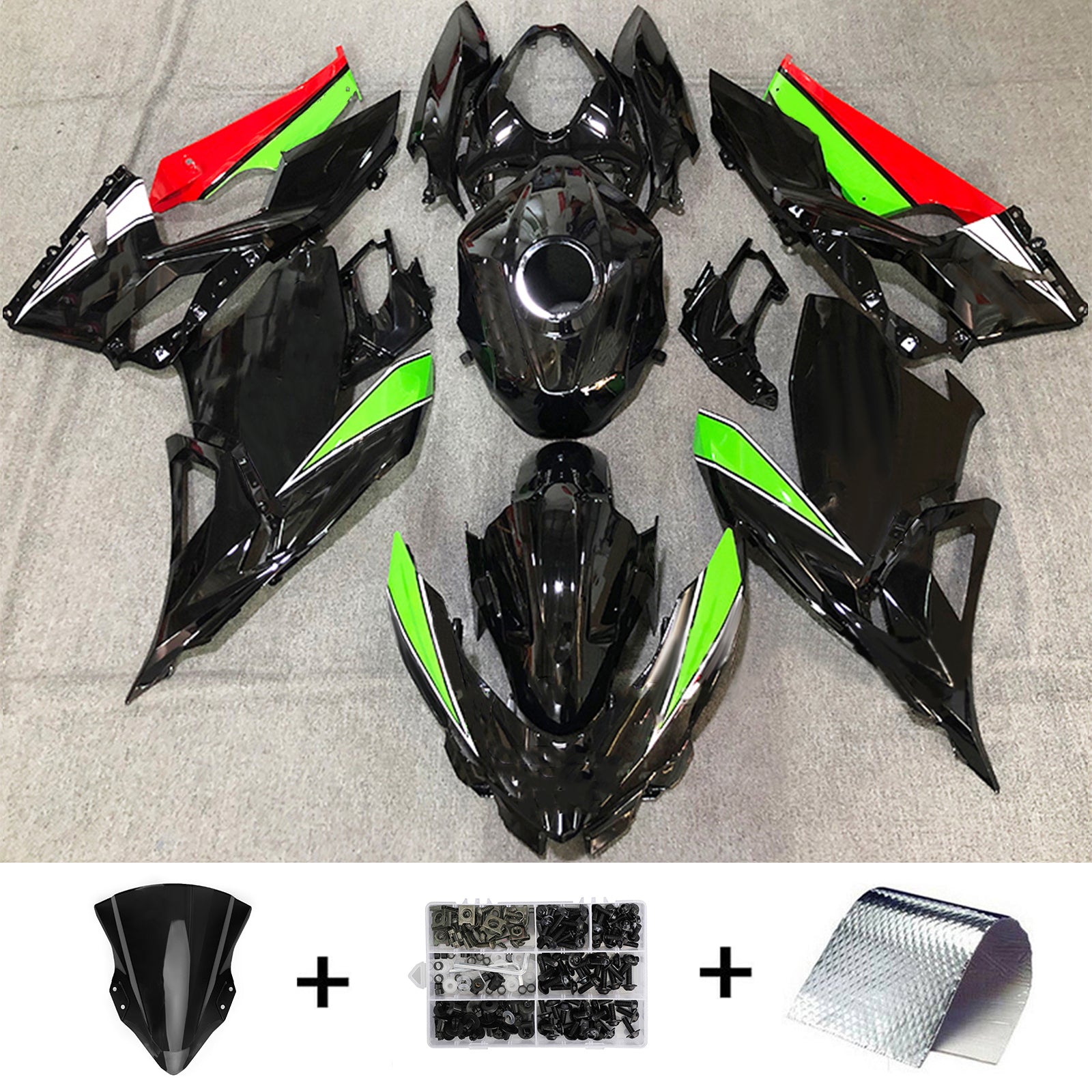Amotopart Kawasaki EX400/Ninja400 kuipset 2018-2023