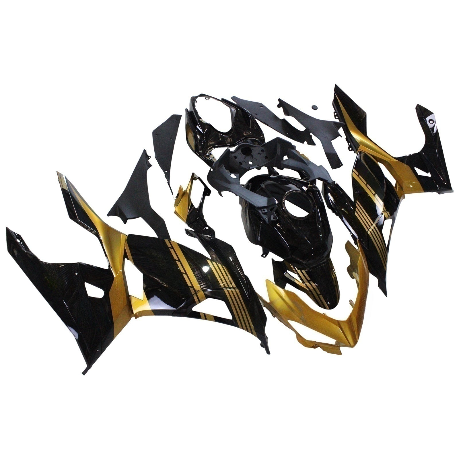 Kit de carénage Amotopart Kawasaki EX400/Ninja400 2018-2023