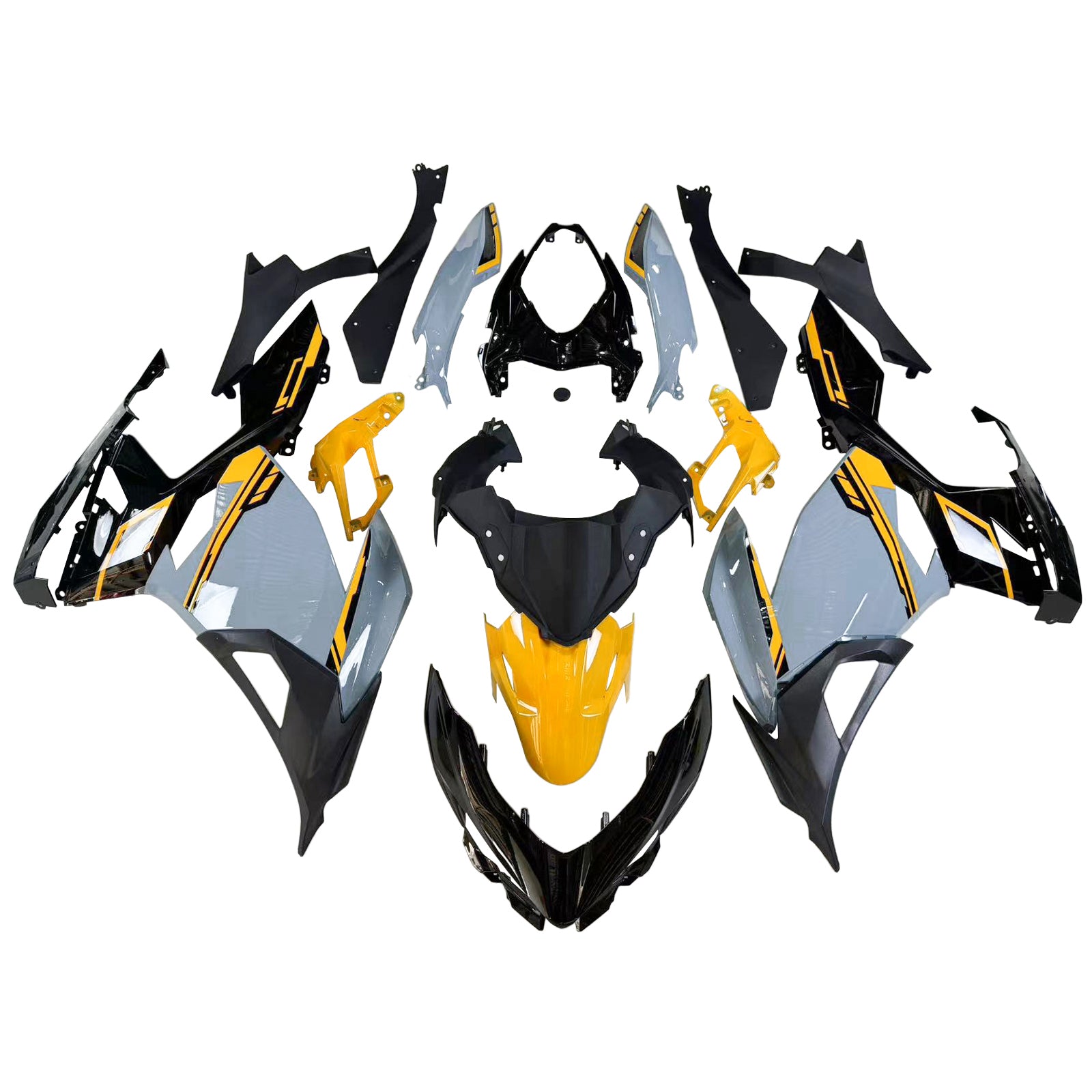 Amotopart Kawasaki EX400 Ninja400 2018-2023 Korirakenne ABS-muovi