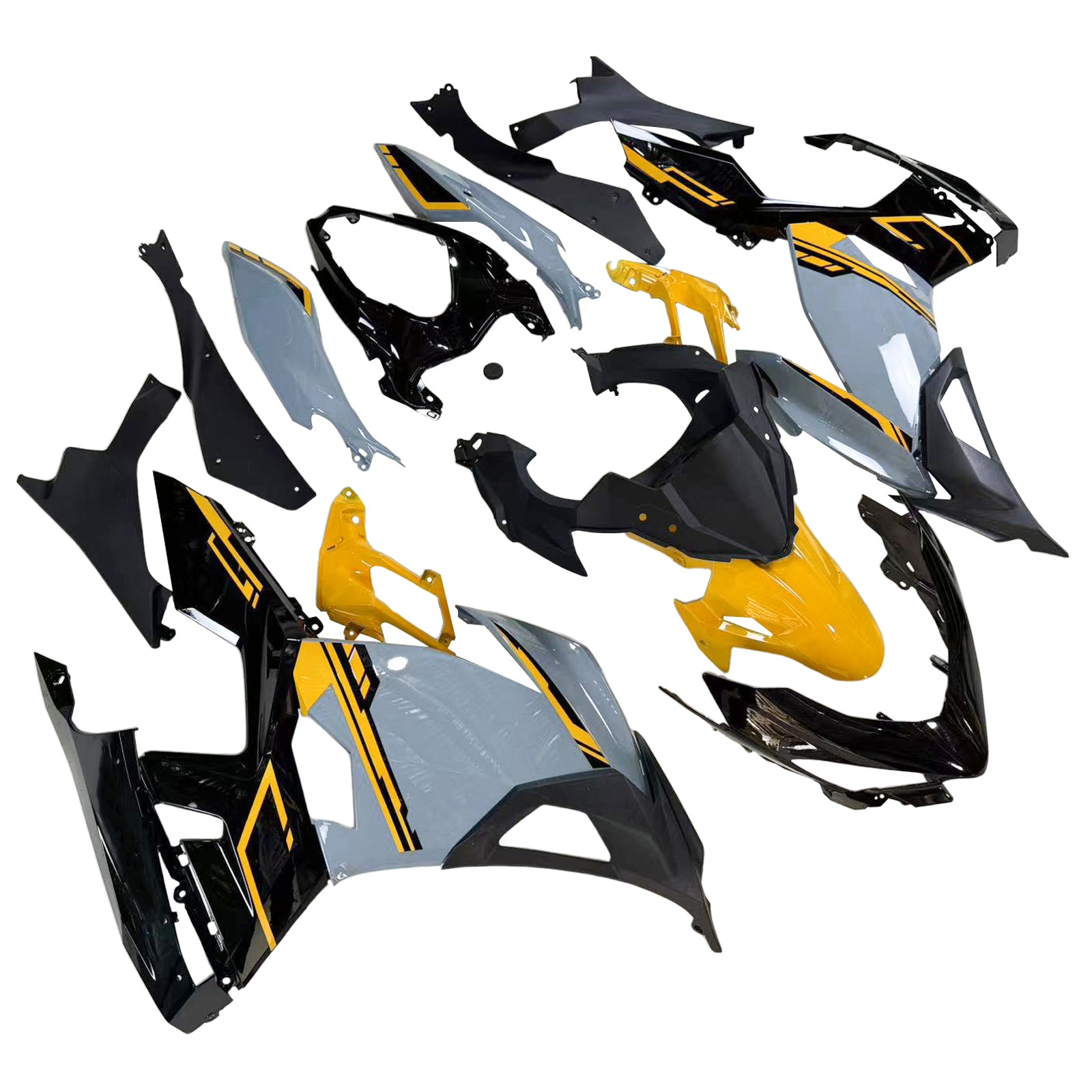 Amotopart Kawasaki EX400 Ninja400 2018-2023 Korirakenne ABS-muovi