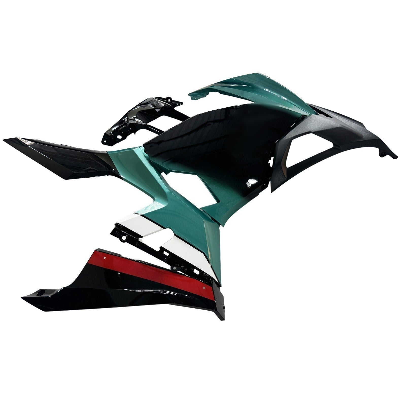 Amotopart Kawasaki Ex400 Ninja400 2018-2023 Kilpailu Corrier Plastic Abs