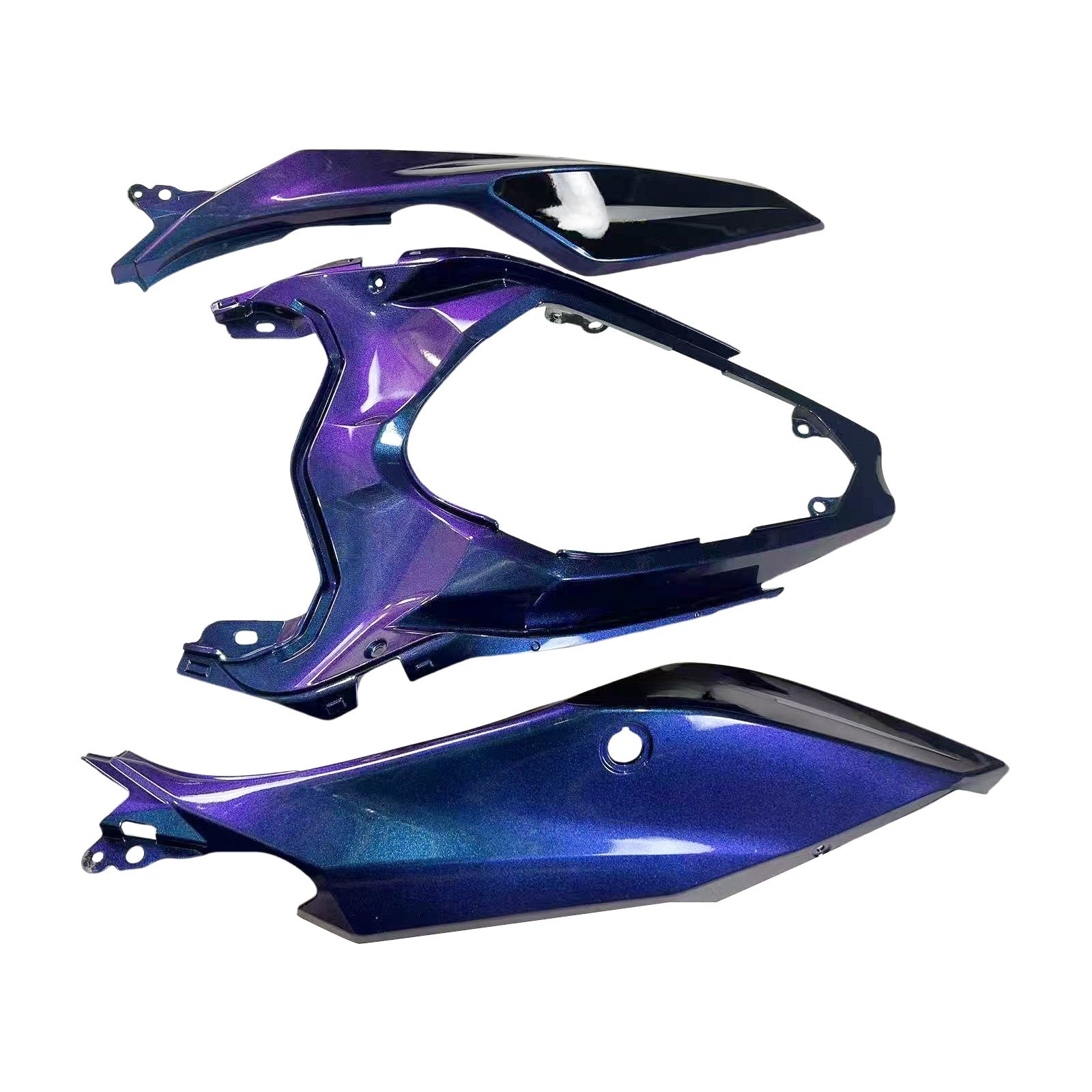 Amotopart kawasaki ex400 ninja400 2018-2023 komplet poštenosti corrier plastični abs