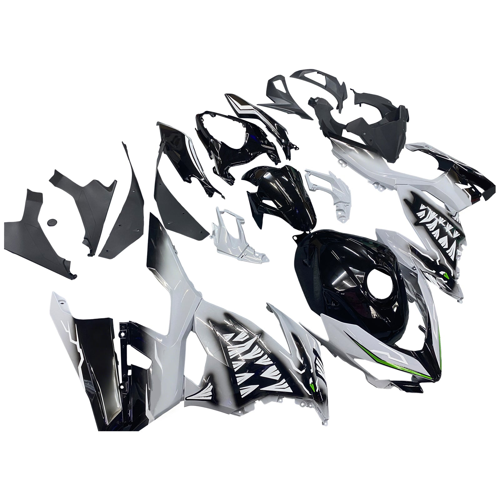 Amotopart Kawasaki EX400 Ninja400 2018-2023 Korirakenne ABS-muovi