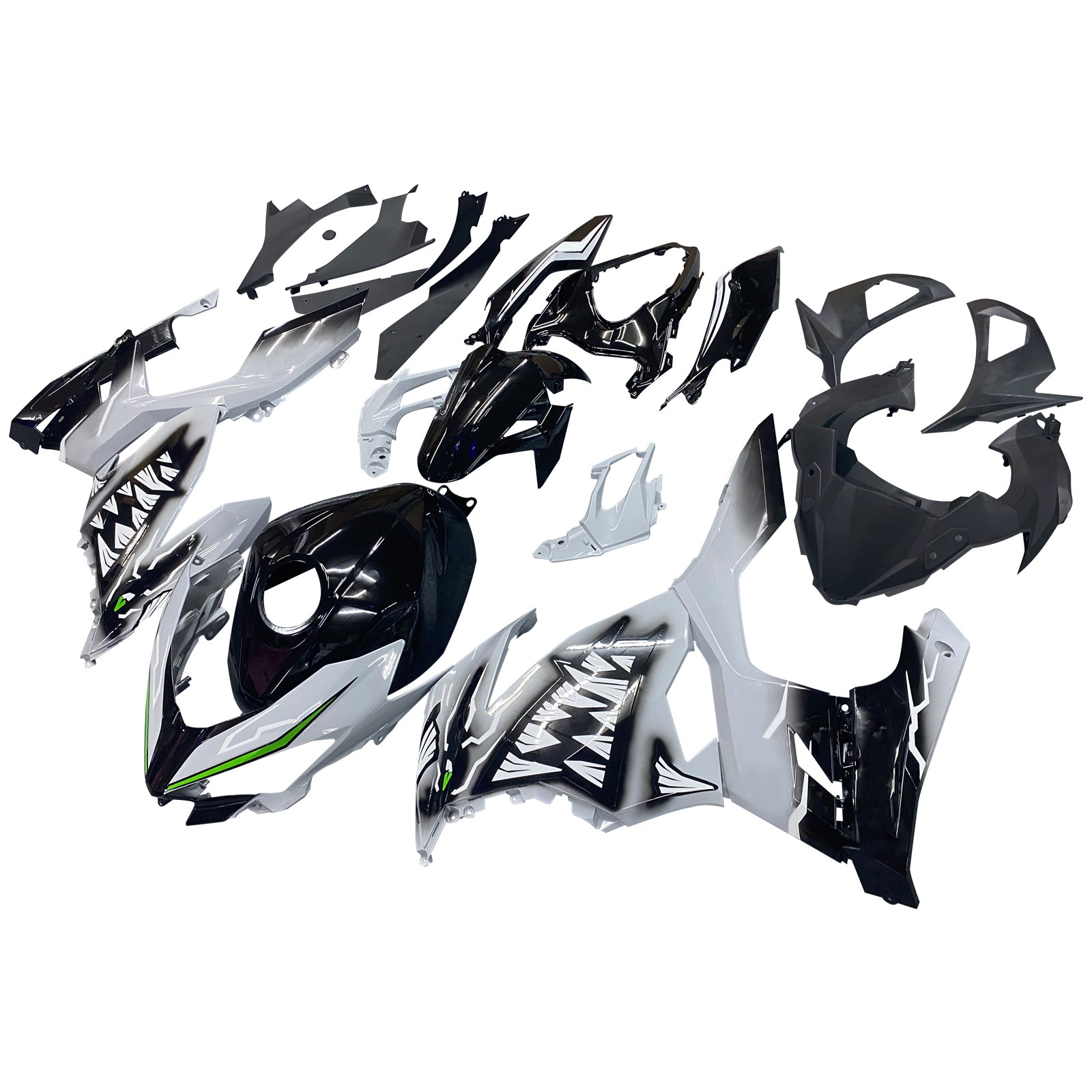 Amotopart Kawasaki EX400 Ninja400 2018-2023 Korirakenne ABS-muovi