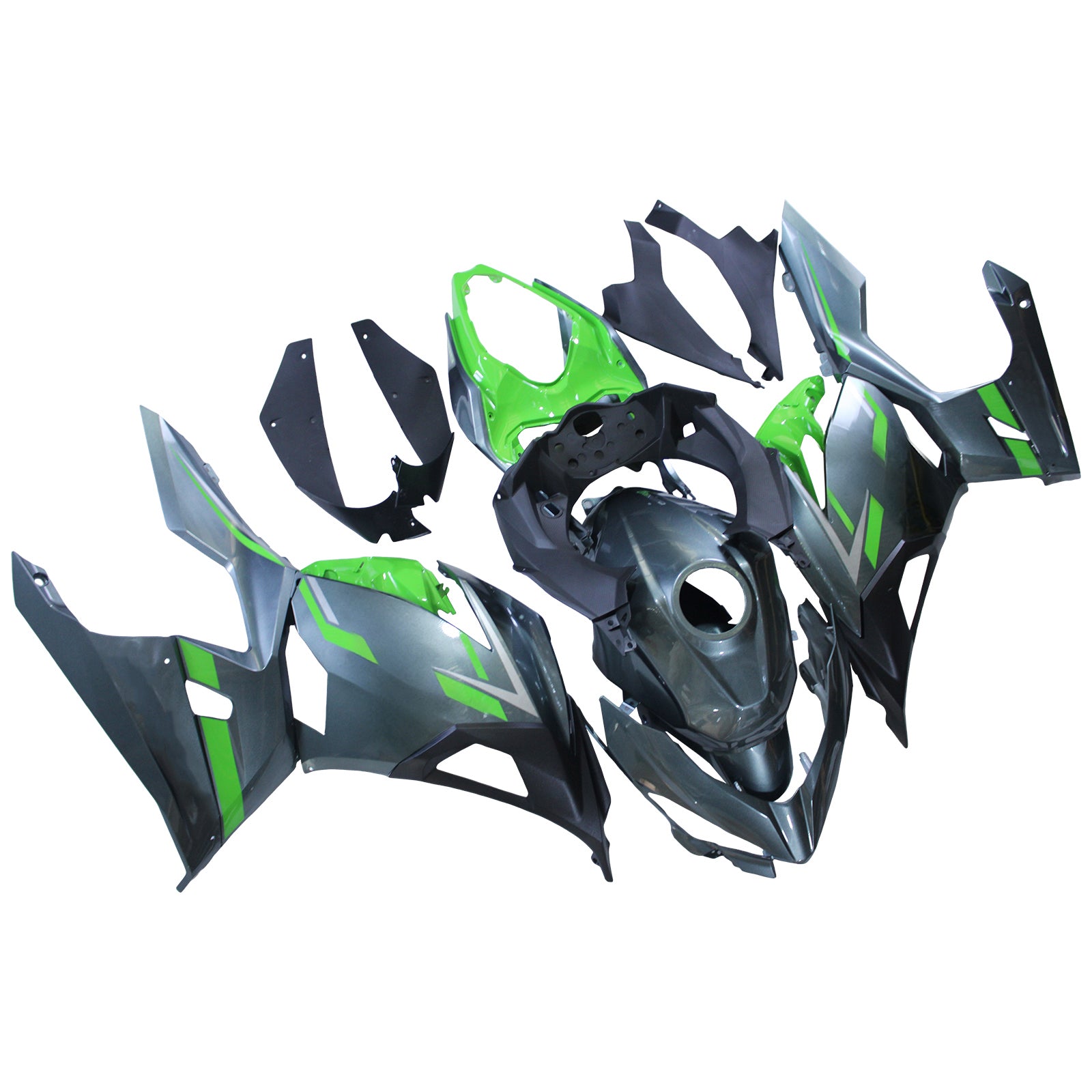 Amotopart Kawasaki EX400 Ninja400 2018-2023 Korirakenne ABS-muovi
