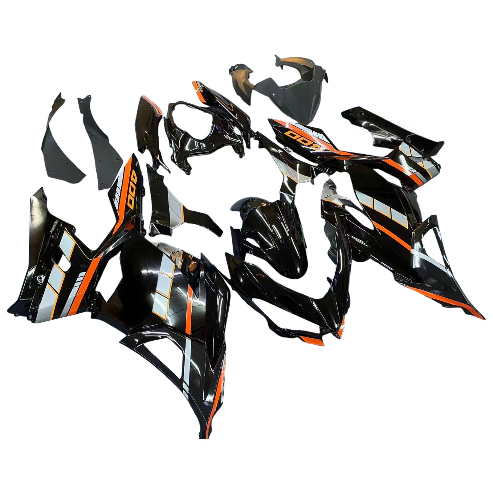 Amotopart Kawasaki EX400 Ninja400 2018-2023 Kuipset Carrosserie ABS Kunststof