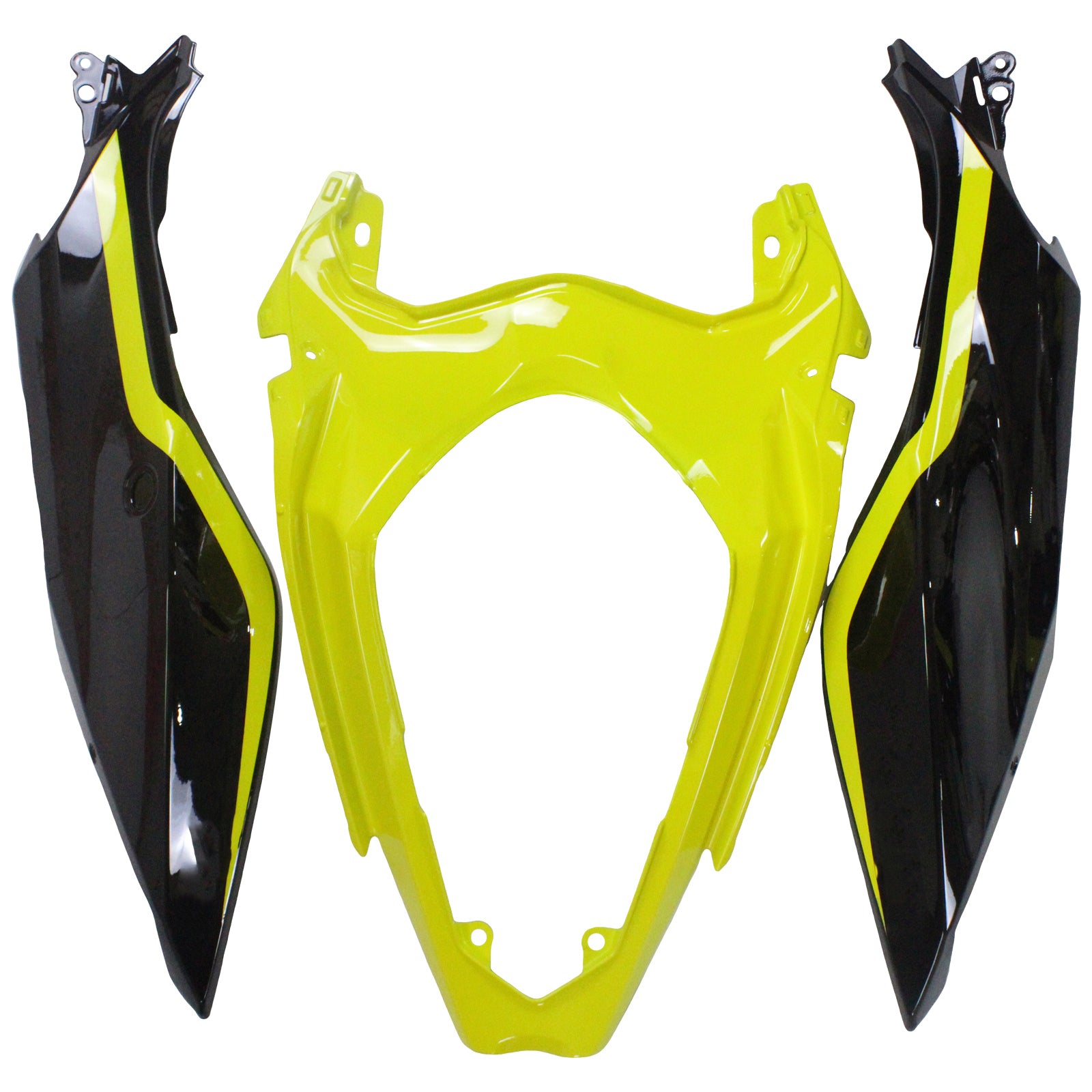 Amotopart Kawasaki EX400 Ninja400 2018-2023 Kit di Equità Corriere in plastica ABS