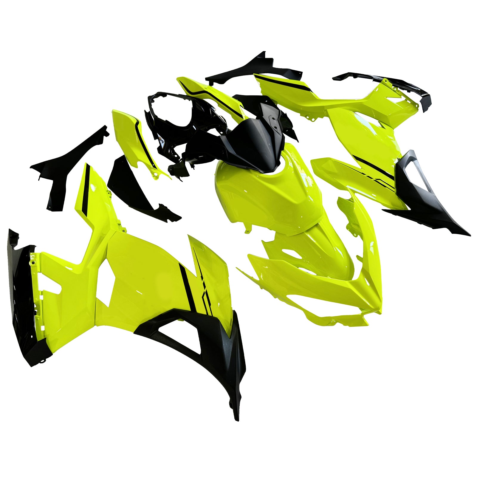 Amotopart Kawasaki EX400 Ninja400 2018-2023 Korirakenne ABS-muovi