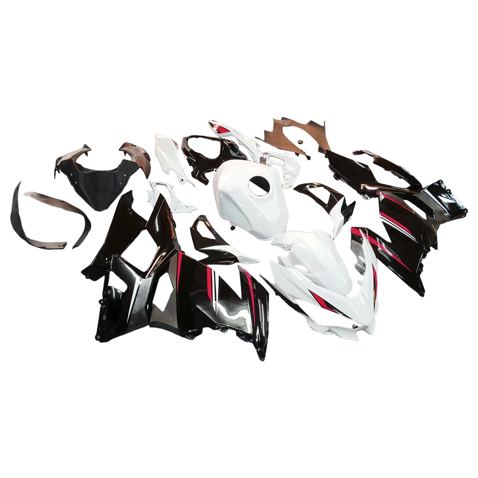 Amotopart Kawasaki EX400 Ninja400 2018-2023 Kit carena Carrozzeria Plastica ABS