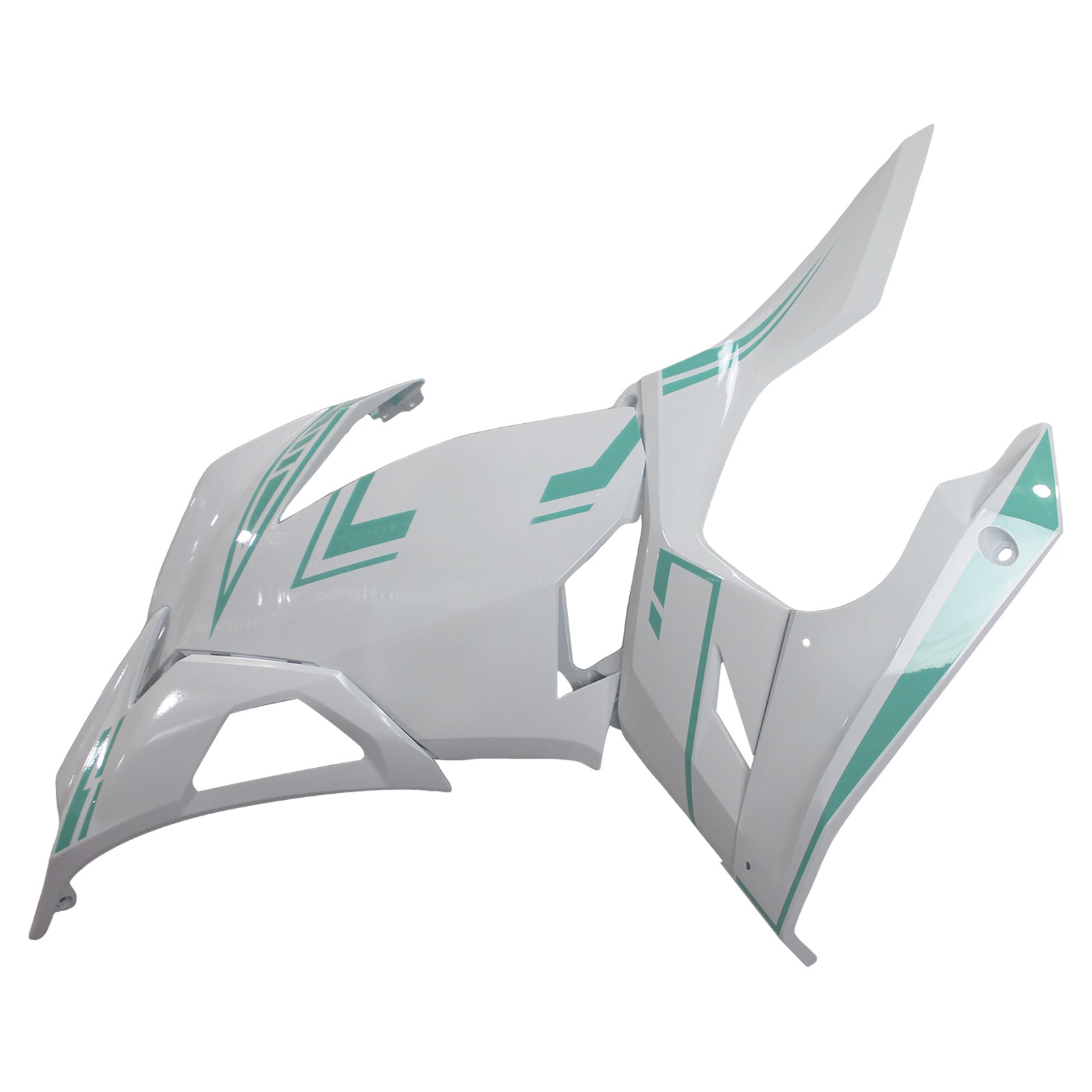 Amotopart Kawasaki EX400/Ninja400 2018-2023 Korirakenne ABS-muovia