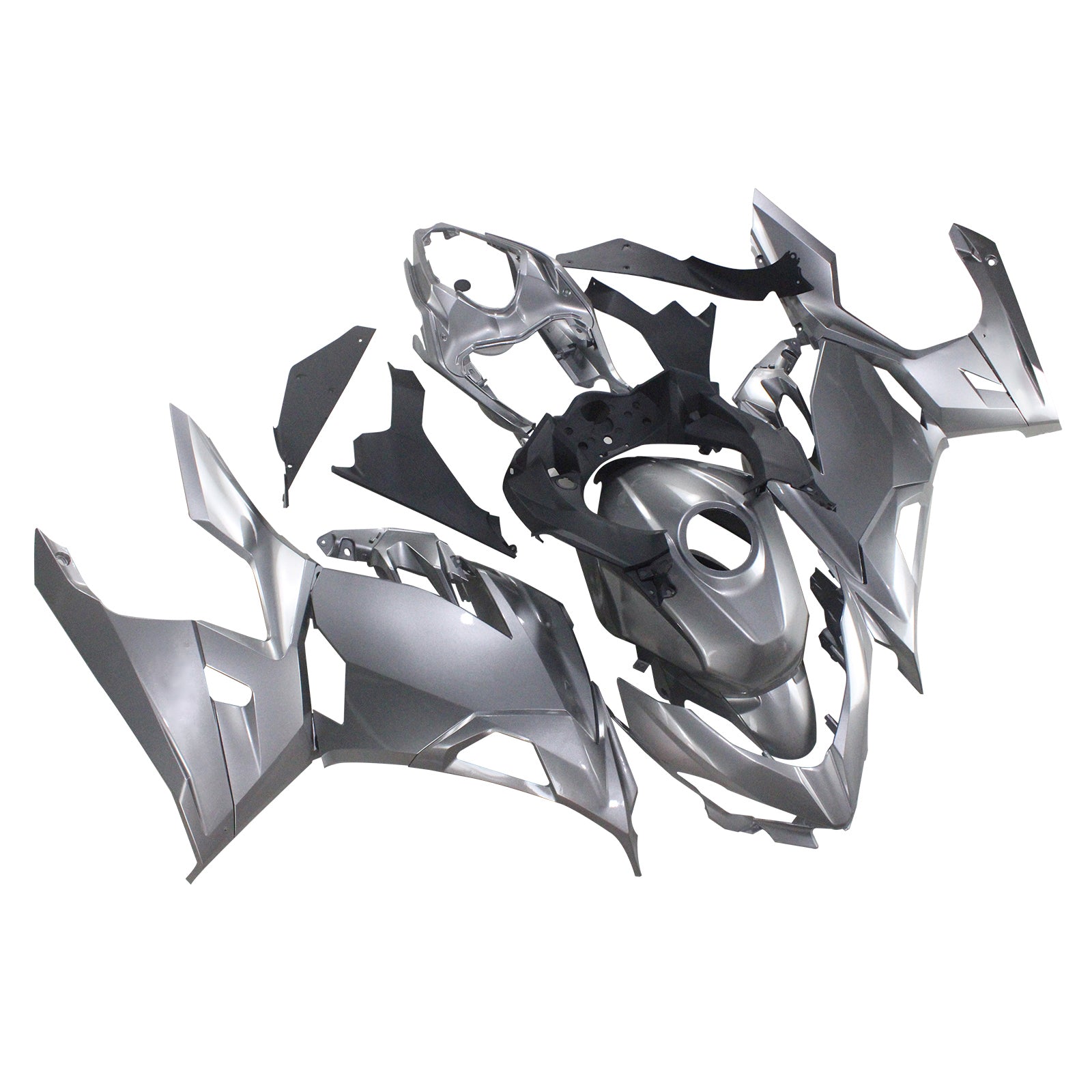 Amotopart Kawasaki EX400/Ninja400 2018-2023 Kit carenatura carrozzeria in plastica ABS