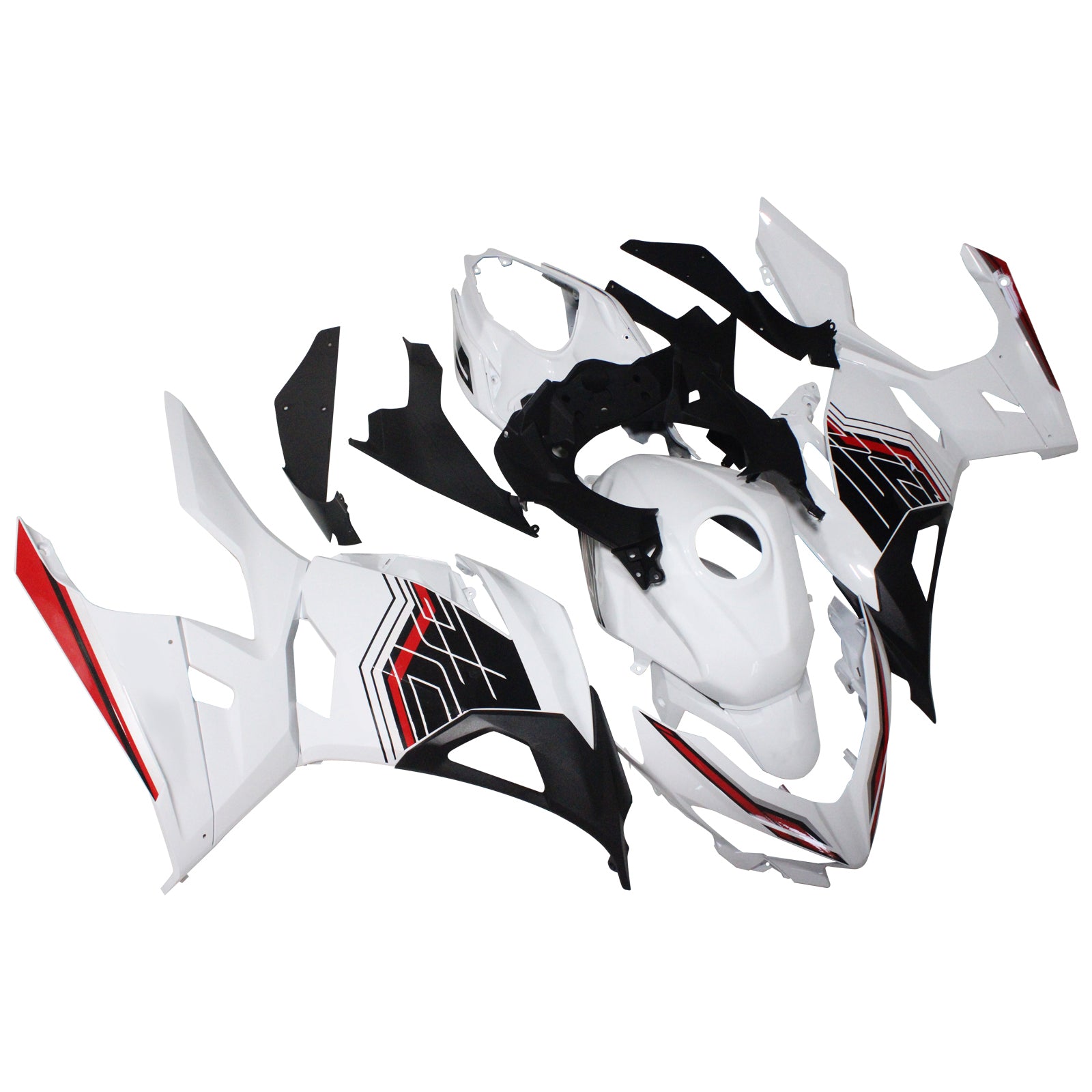 Amotopart Kawasaki EX400/Ninja400 2018-2023 Korirakenne ABS-muovia