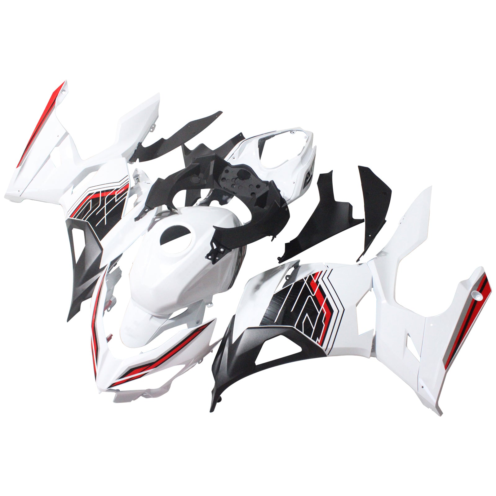 Amotopart Kawasaki EX400/Ninja400 2018-2023 Korirakenne ABS-muovia