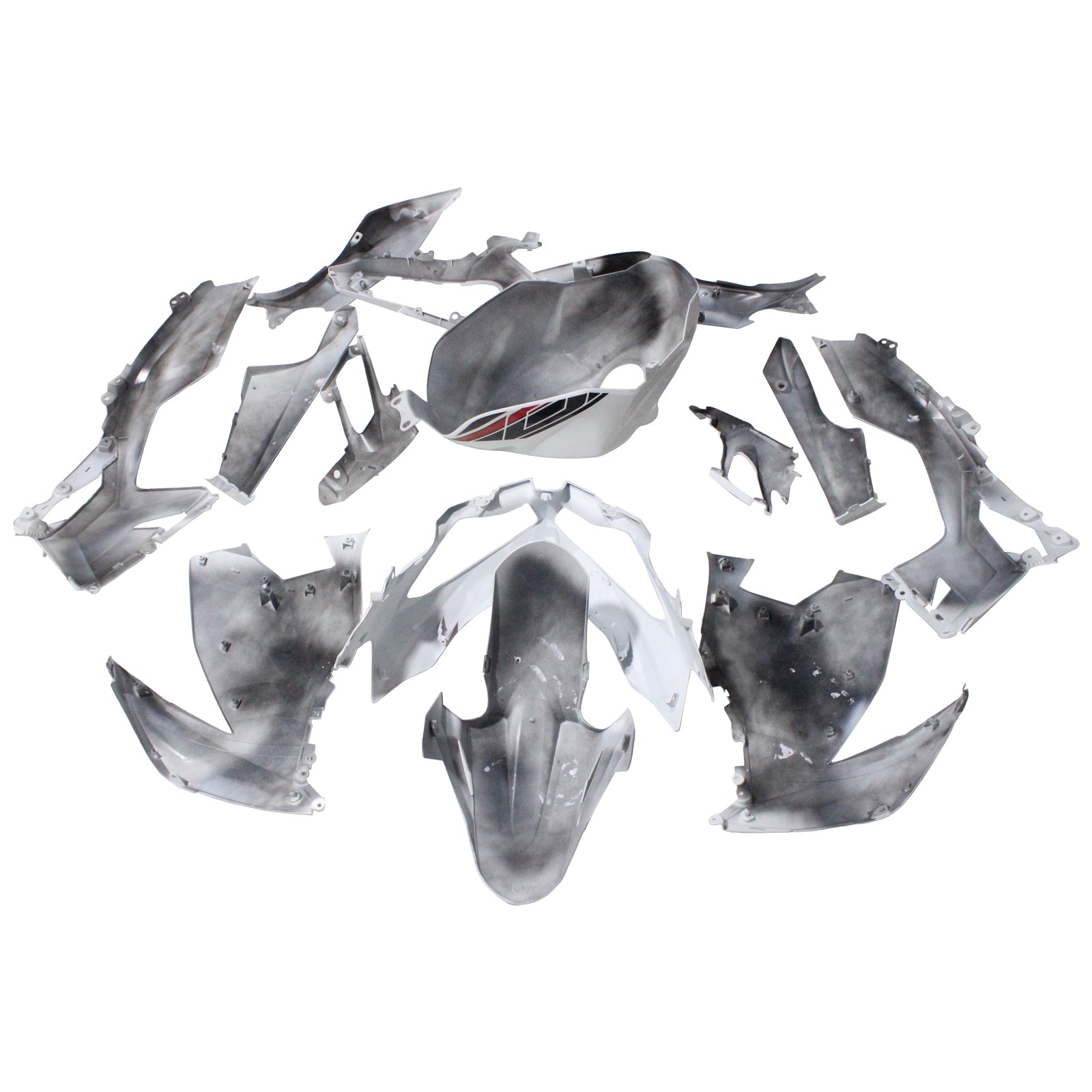 Amotopart Kawasaki EX400/Ninja400 2018-2023 Korirakenne ABS-muovia