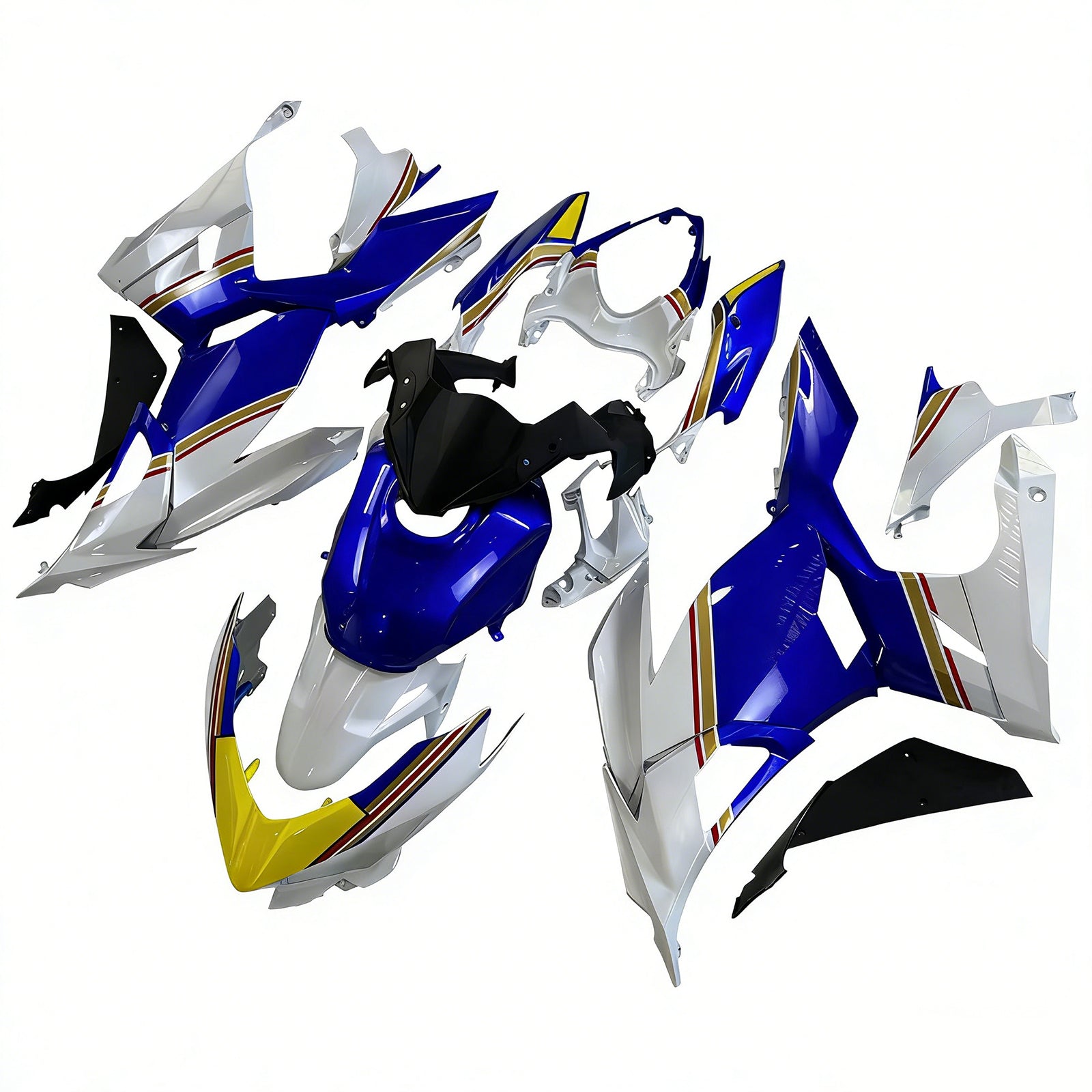 Amotopart Kawasaki EX400/Ninja400 2018-2023 ABS kunststof carrosseriekuipset