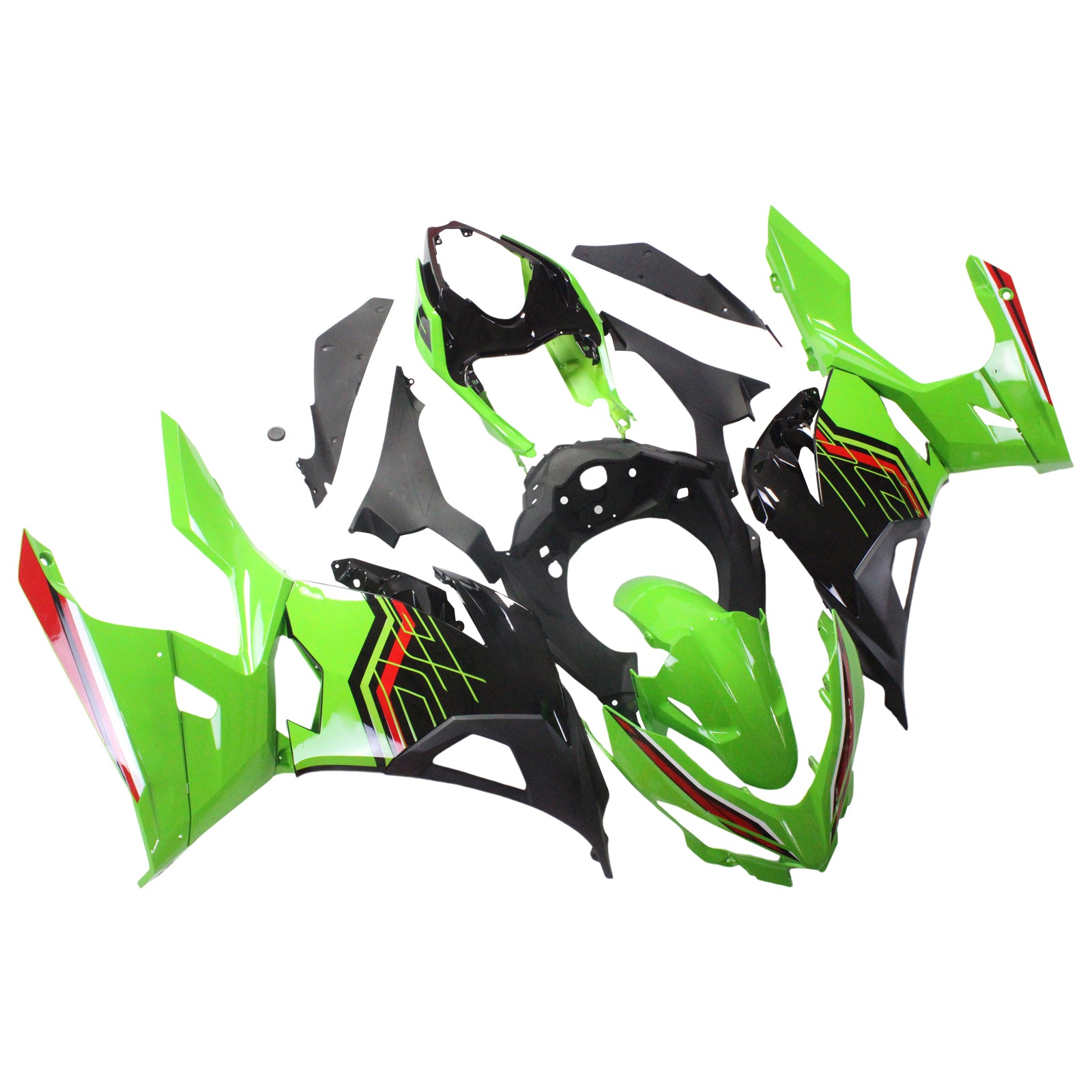 Amotopart Kawasaki ex400/ninja400 2018-2023 Kit Carroserie Plastic Abs