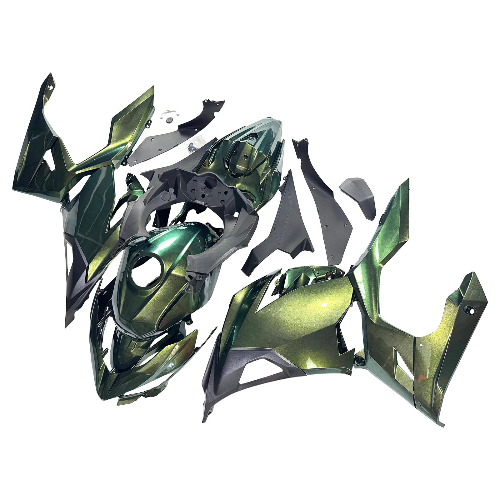 Kit de carénage par injection, carrosserie en plastique ABS pour Kawasaki EX400 Ninja400 2018-2024