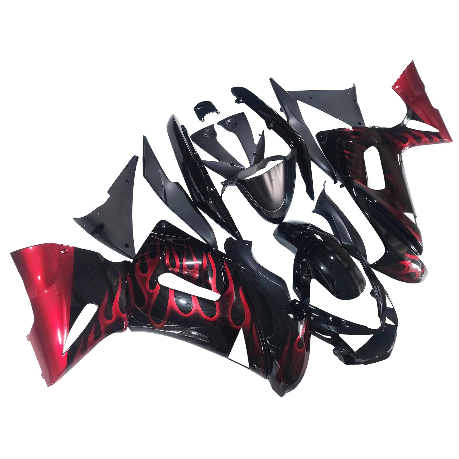 Kawasaki ER6F/Ninja 650 2006-2008 Kit de carenado de inyección, carrocería de plástico ABS