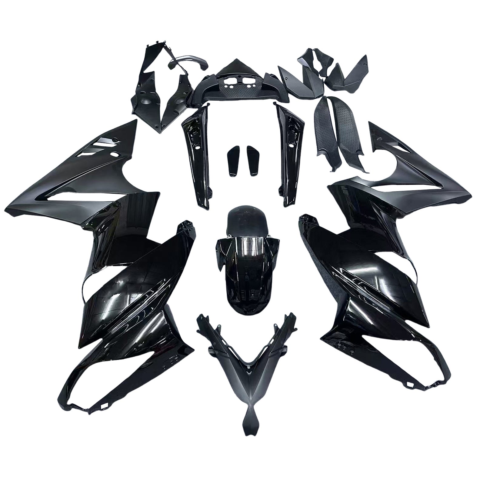 Injectie kuipkit Plastic voor Kawasaki Ninja 650 ER-6F EX650 2009-2011