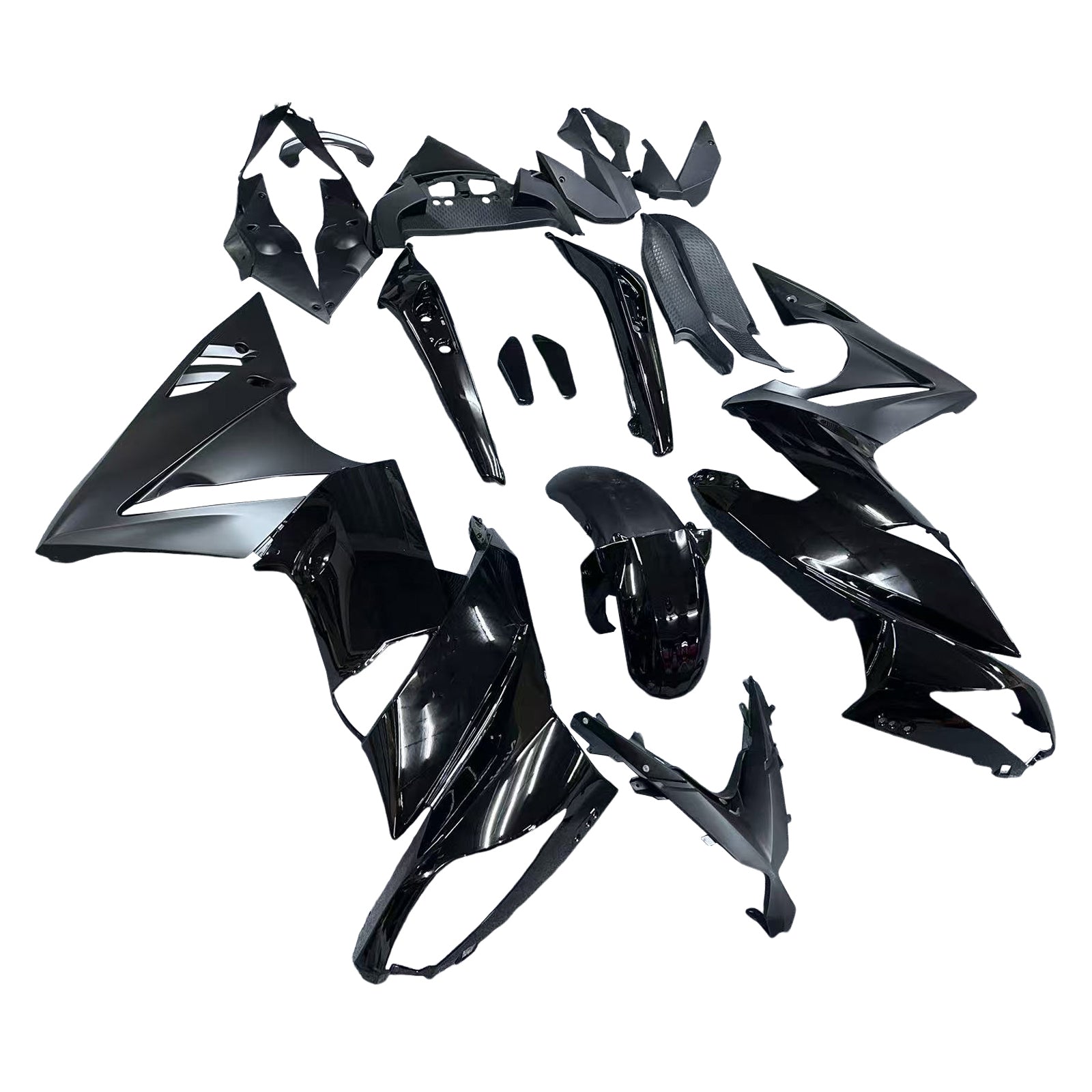 Injectie kuipkit Plastic voor Kawasaki Ninja 650 ER-6F EX650 2009-2011