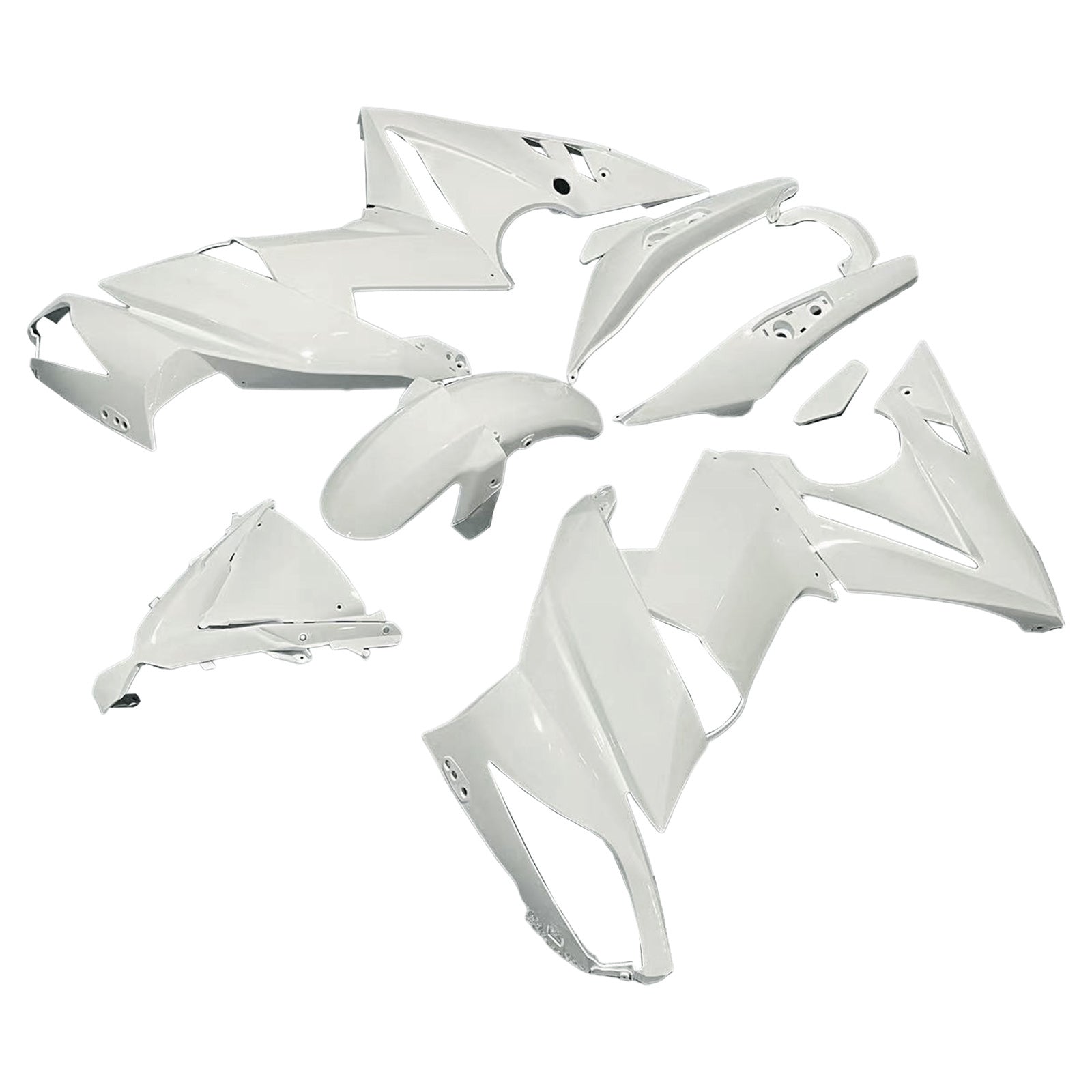 Kit de carénage d'injection en plastique Kawasaki Ninja 650 ER-6F EX650 2009-2011