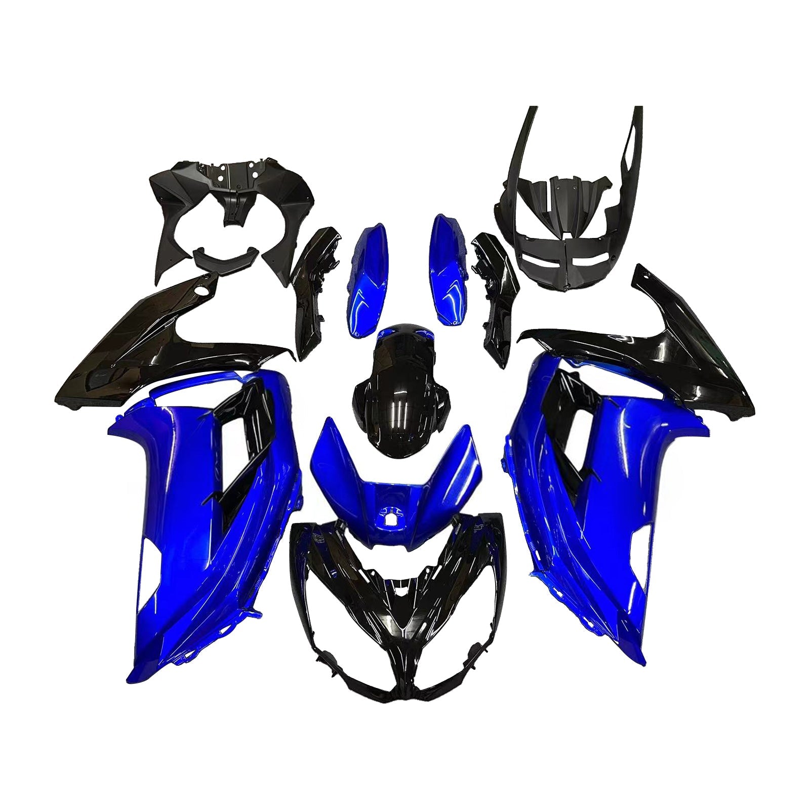 Kit de carénage Amotopart pour Kawasaki ER6F/Ninja650 2012-2016 générique