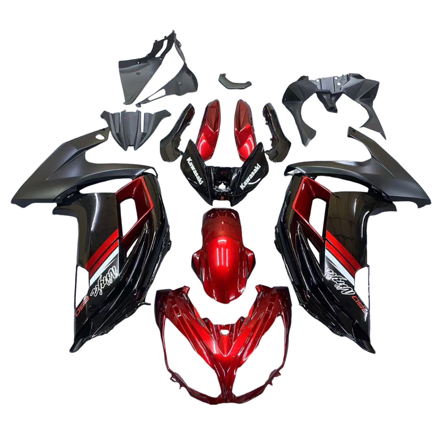 Amotopart kuipset voor Kawasaki ER6F/Ninja650 2012-2016 generiek