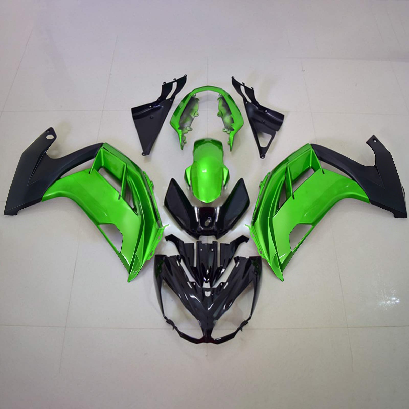 Kit de carénage Amotopart pour Kawasaki ER6F/Ninja650 2012-2016 générique