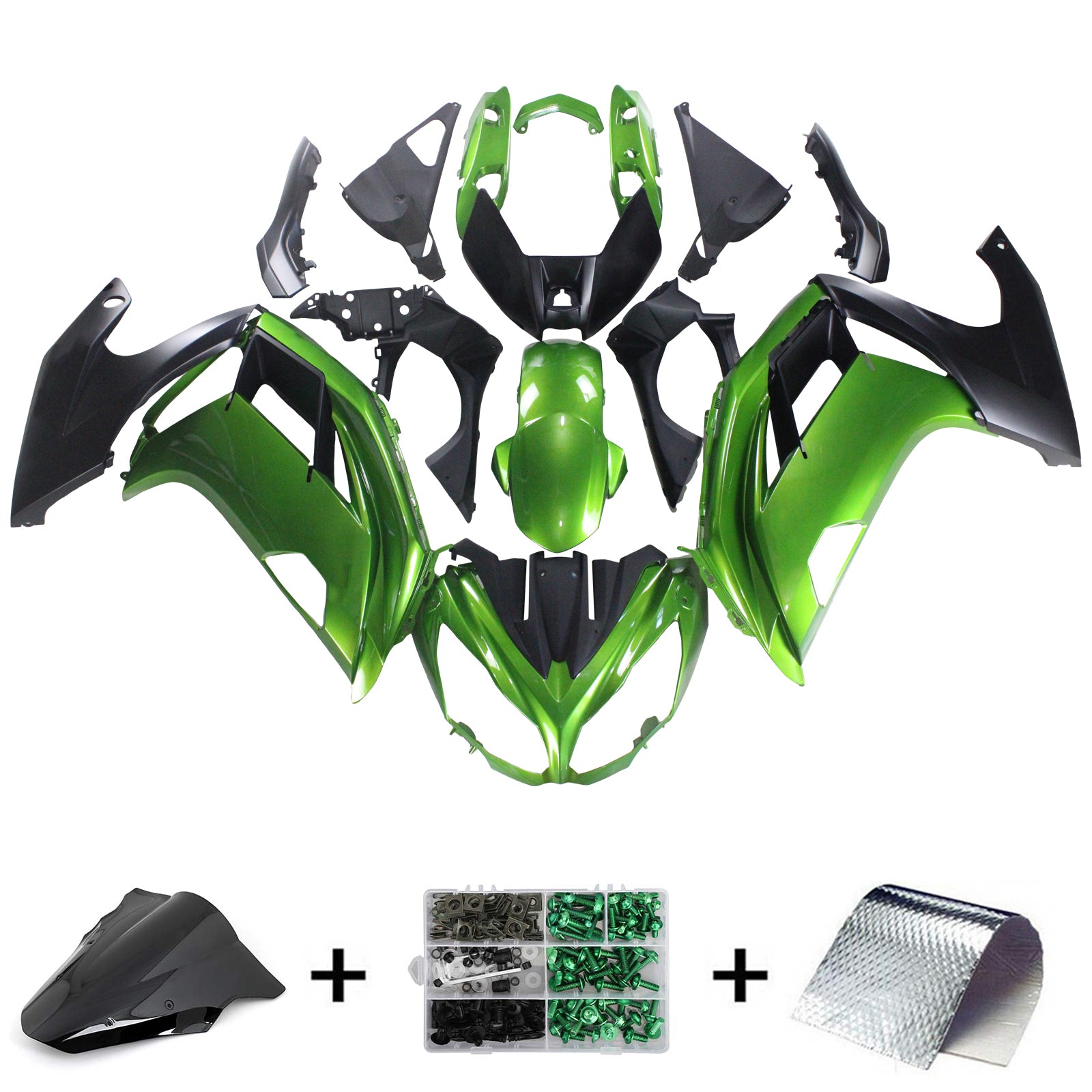 Amotopart Sealing Kit za Kawasaki ER6F/NINJA650 2012-2016 Generic