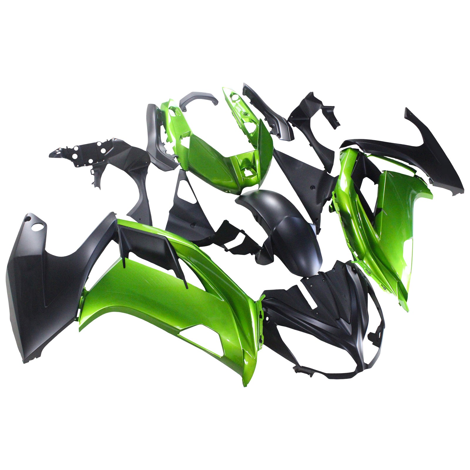 Kit de carénage Amotopart pour Kawasaki ER6F/Ninja650 2012-2016 générique