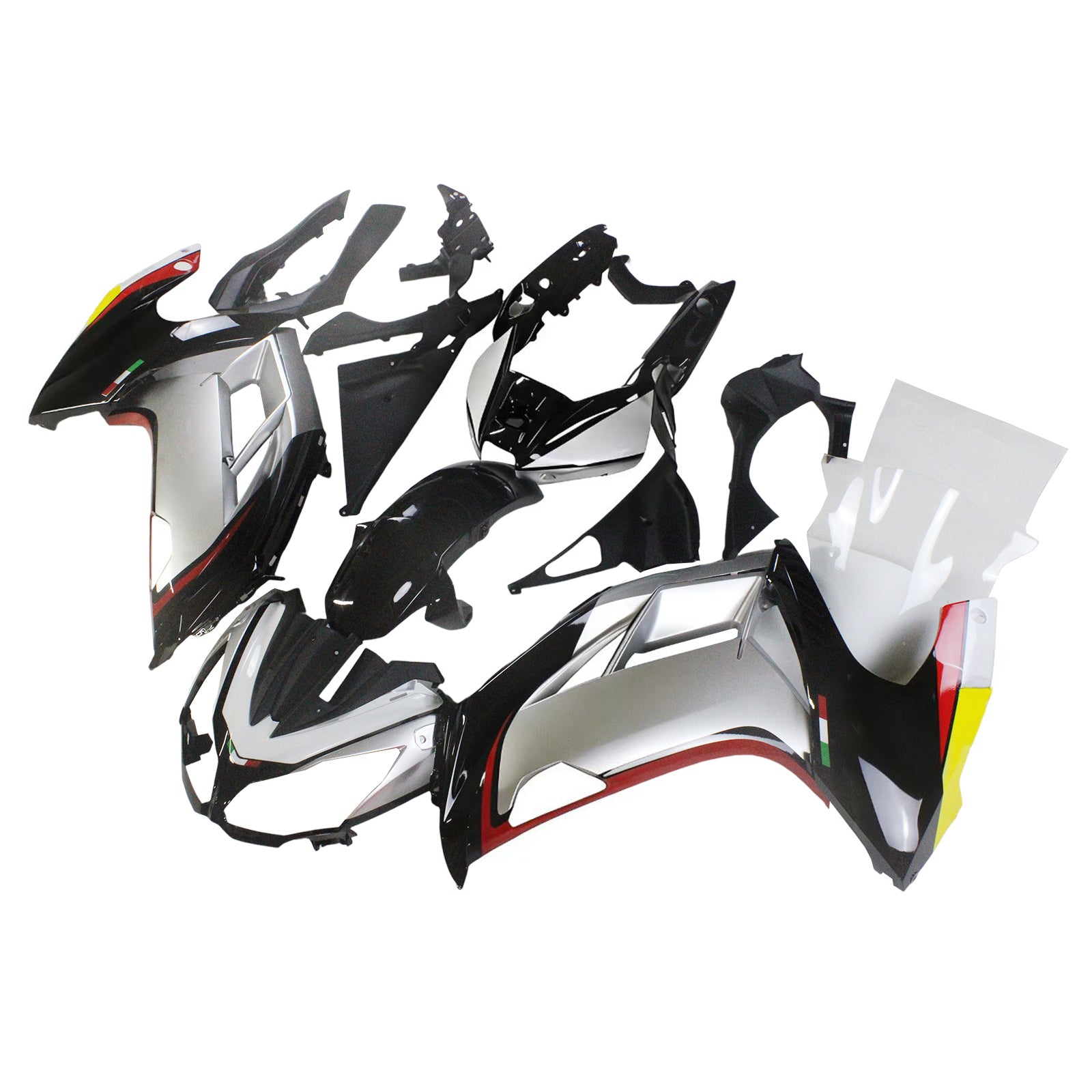 Kit de carénage Amotopart pour Kawasaki ER6F/Ninja650 2012-2016 générique