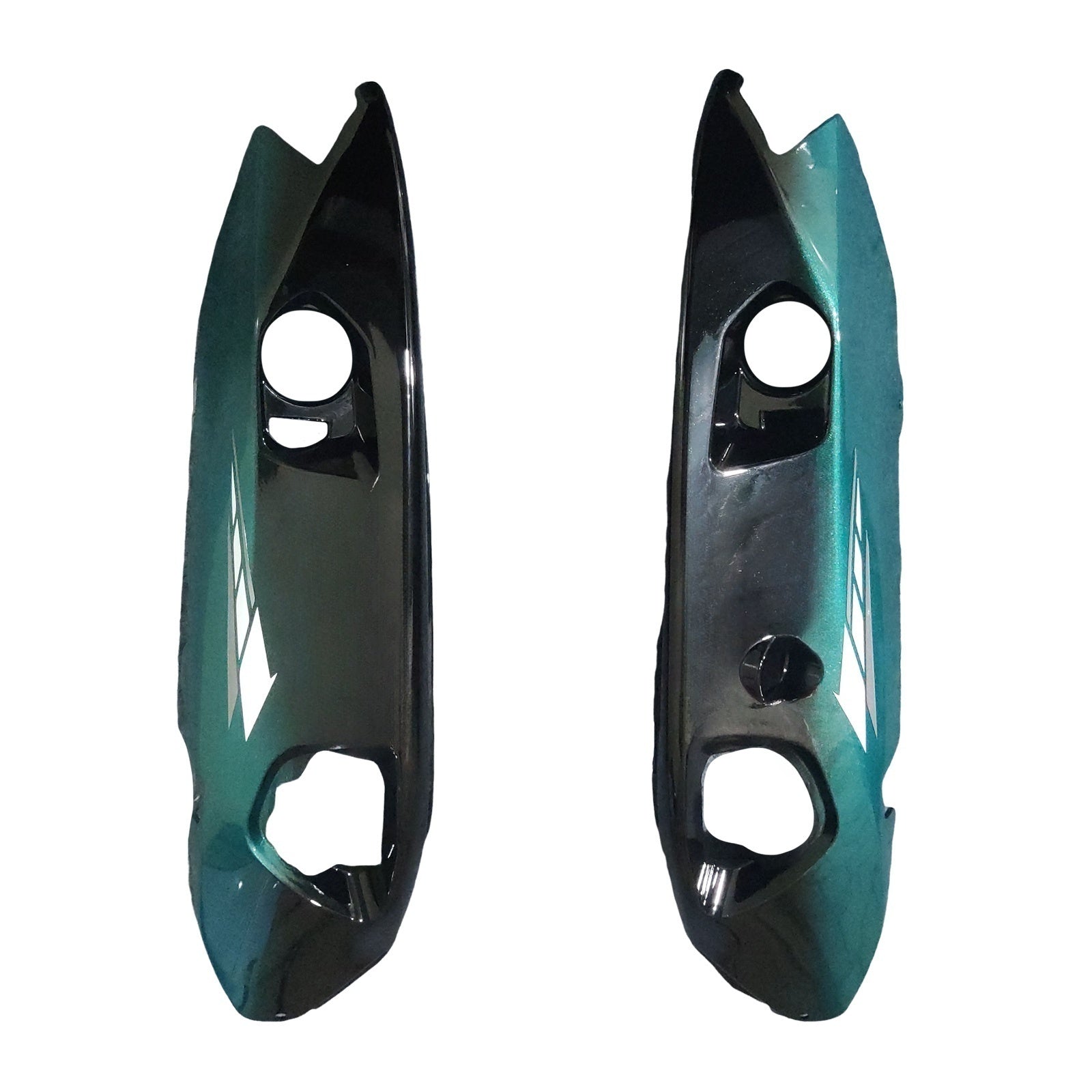Amotopart Kit Carénage Kawasaki ER6F/Ninja650 2012-2016 Carrosserie Plastique ABS