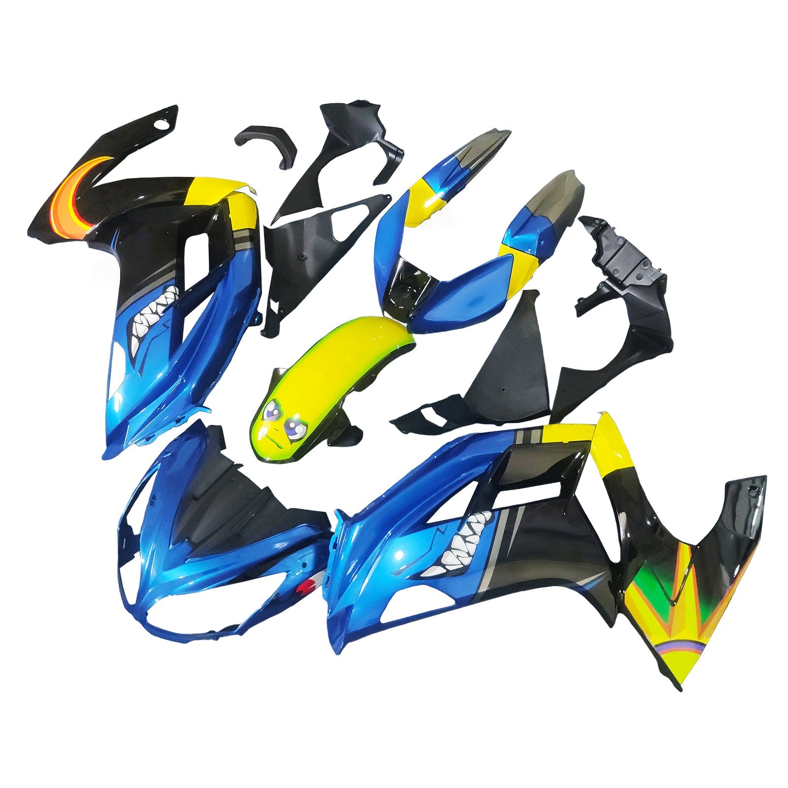 KAWASAKI INGECTION SEČI KIT ER6F/NINJA650 2012-2016, ABS Plastic Karoserija