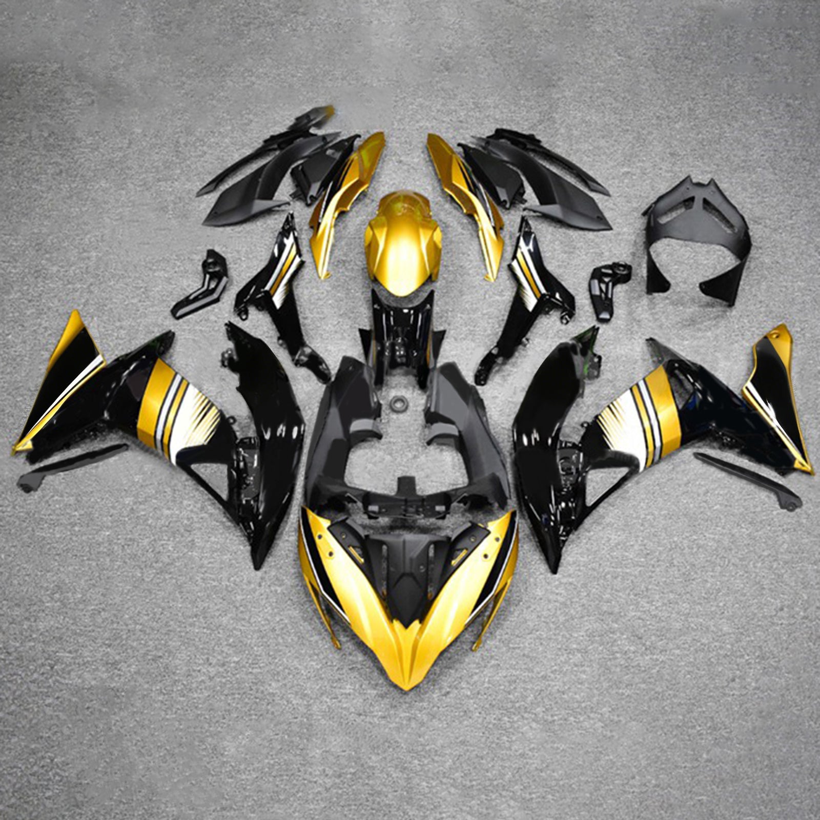 Amotopart Kitage Kawasaki ER6F/NINJA 650 2017-2019 ABS plastično telo